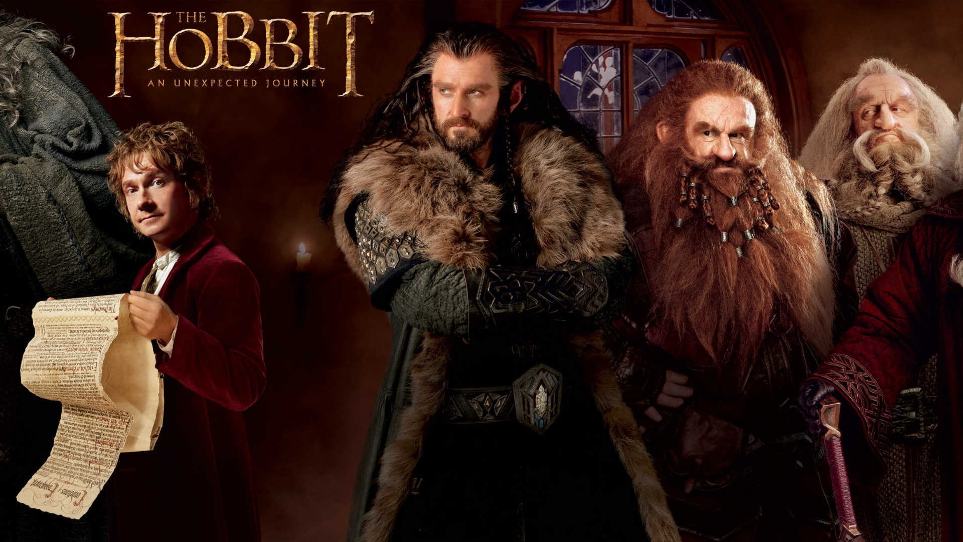 The Hobbit: An Unexpected Journey, movies, Bilbo Baggins, Thorin Oakenshield