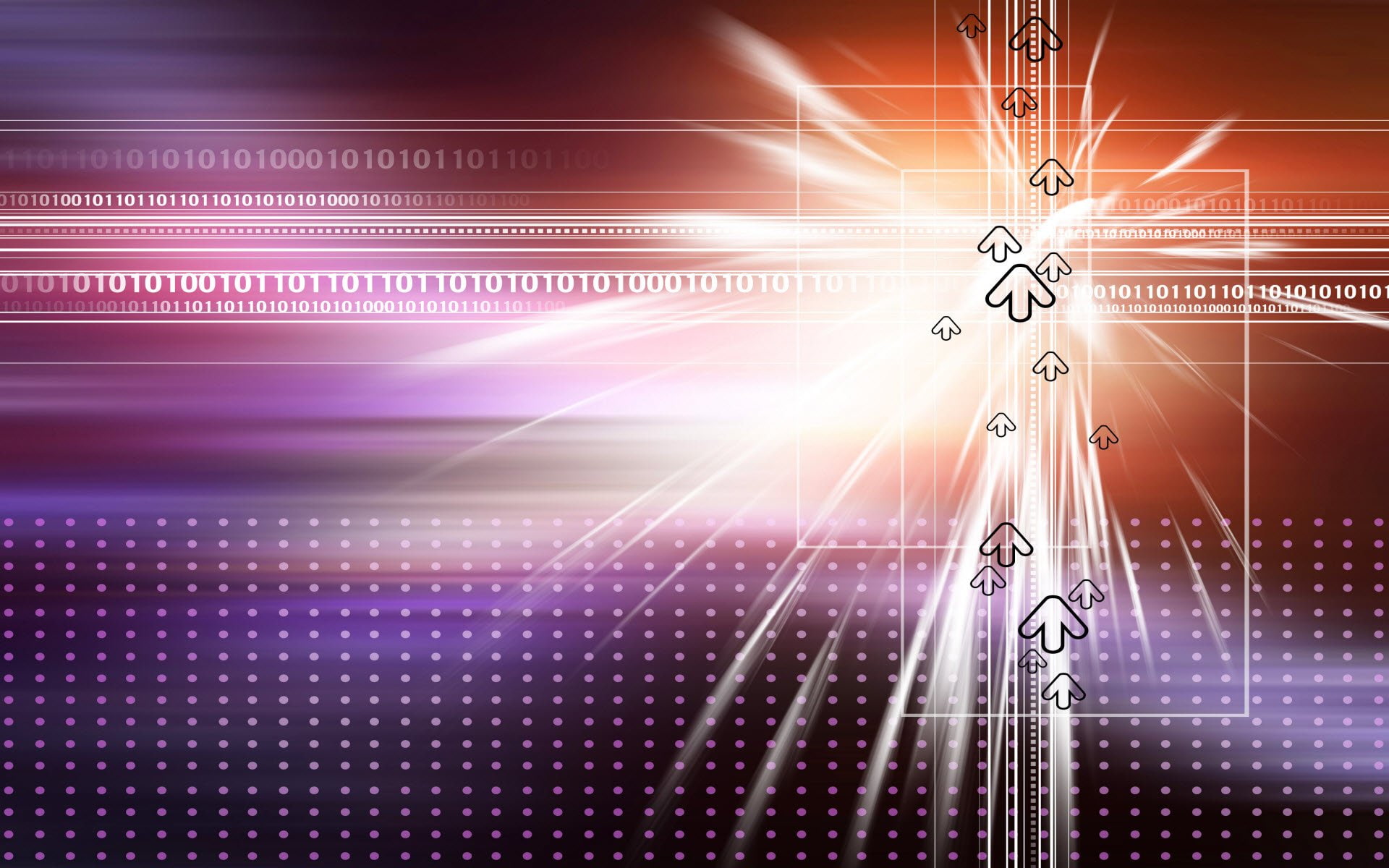 Technology, Binary, illuminated, lighting equipment, backgrounds