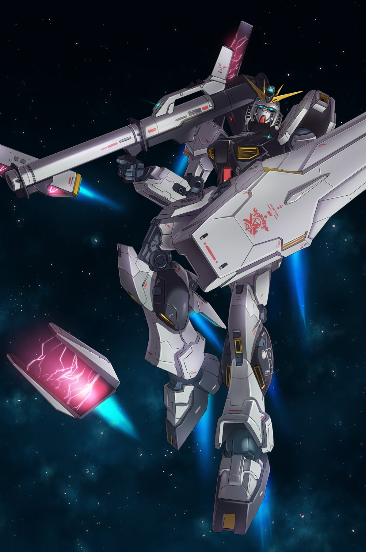 anime, robot, Super Robot Wars, Mobile Suit Gundam Char's Counterattack
