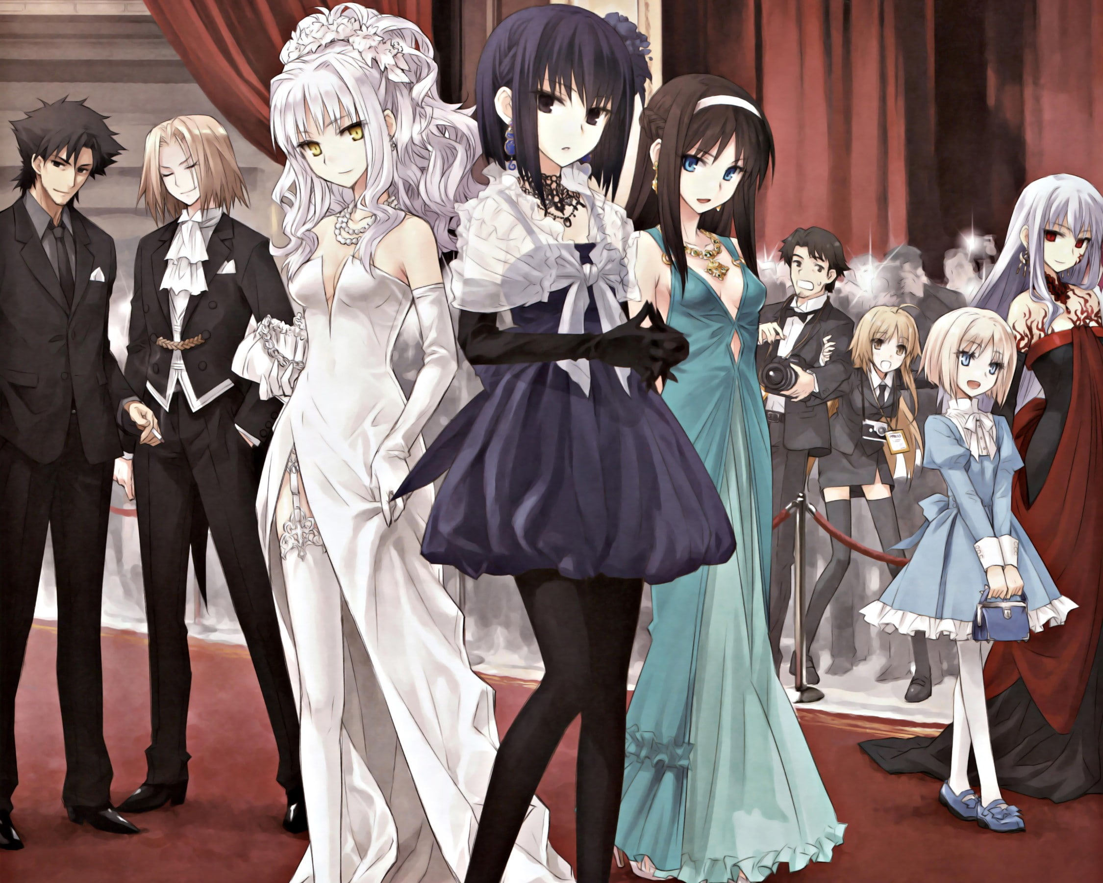 Fate Series, Type-Moon, Saber, Kiritsugu Emiya, anime girls