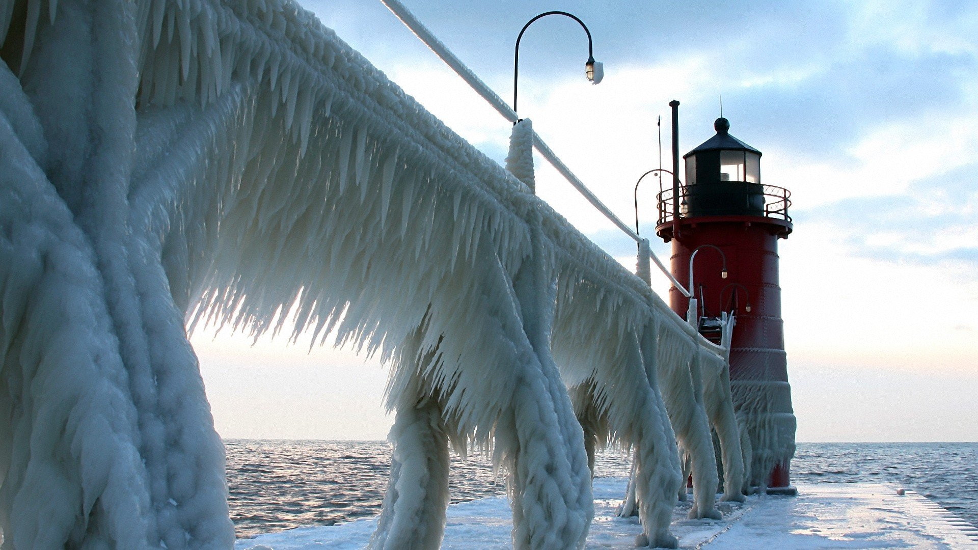 ice, Lighthouse