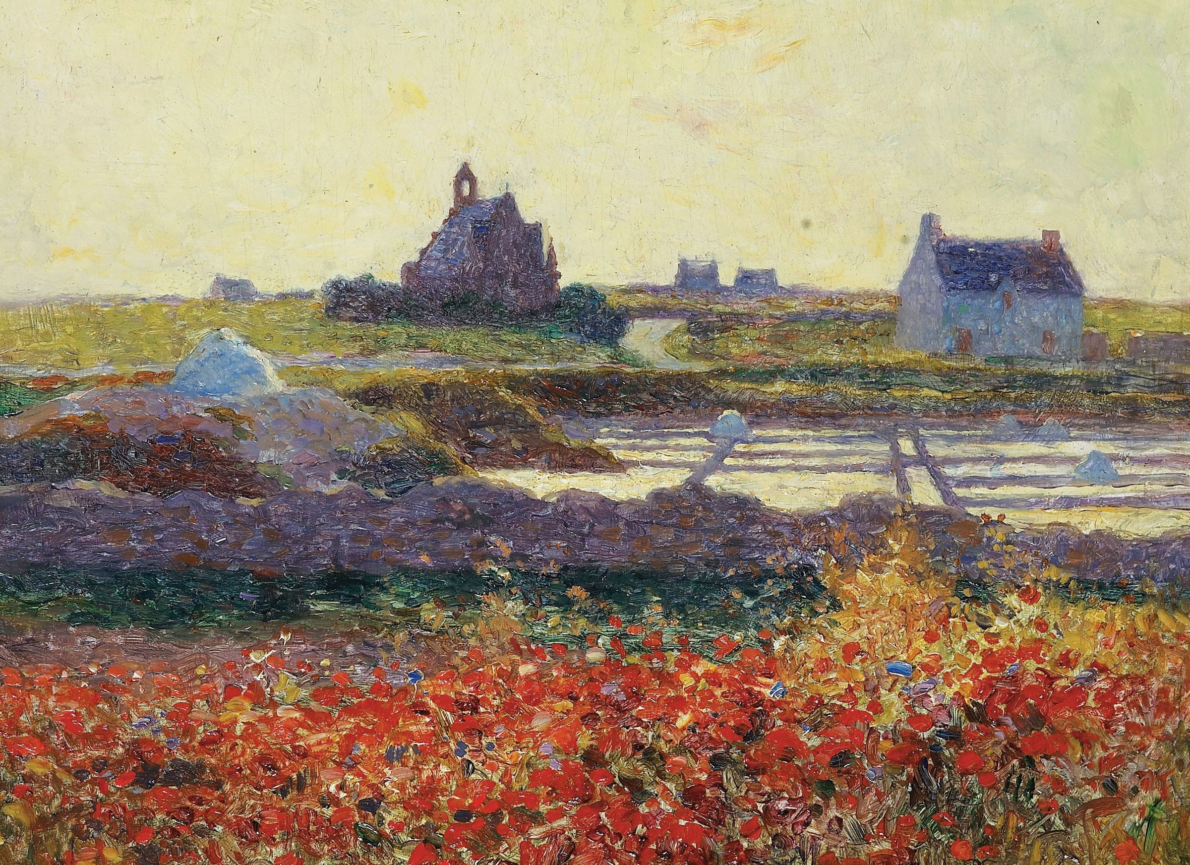 landscape, picture, Ferdinand du Puigaudeau, Ferdinand du Plegado