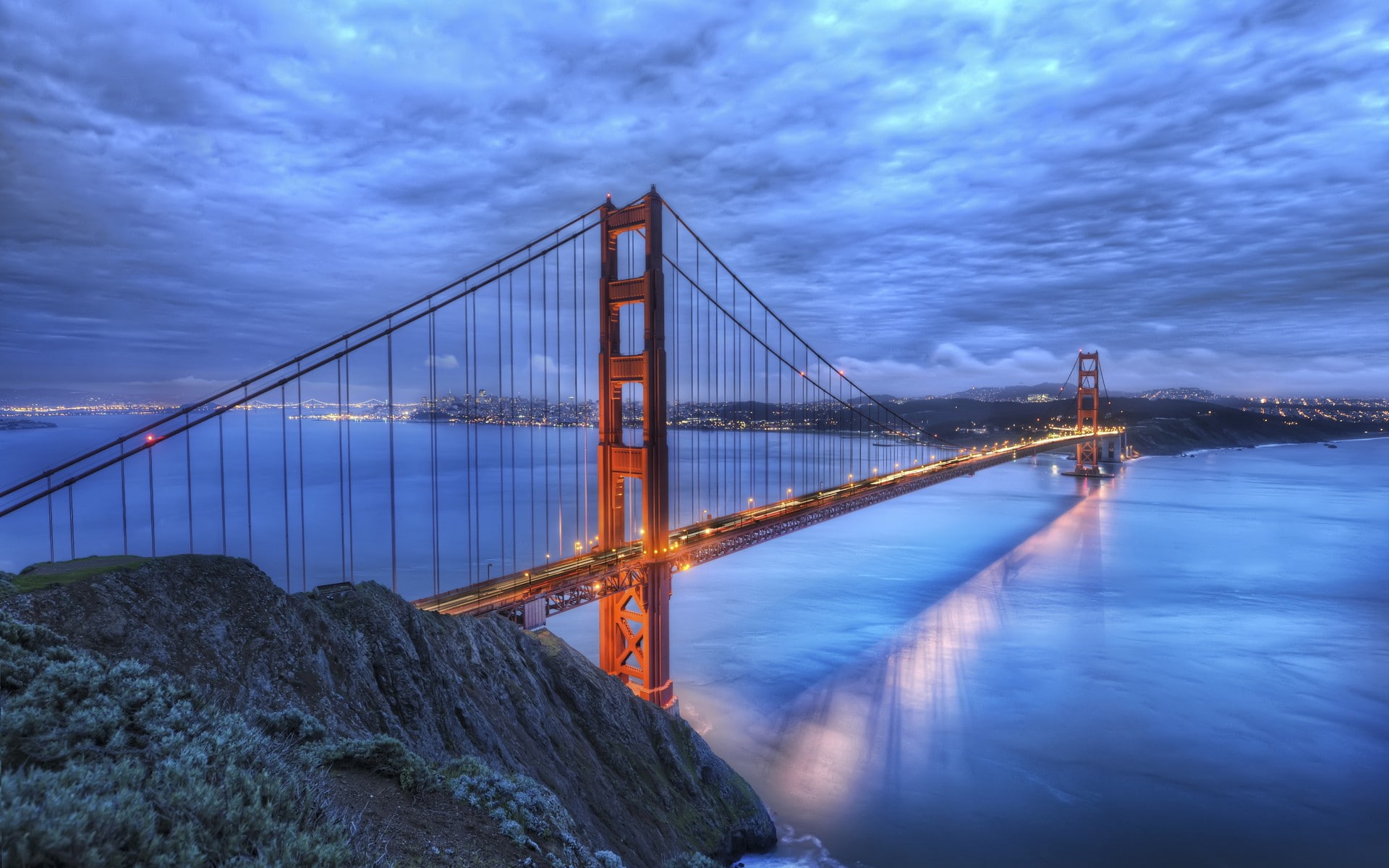 bridge, San Francisco, USA, Golden Gate Bridge, sky, cloud - sky