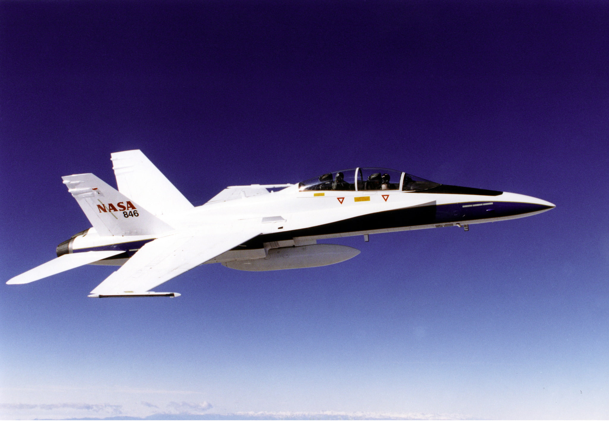 Vehicles, F-18B, Aircraft, NASA