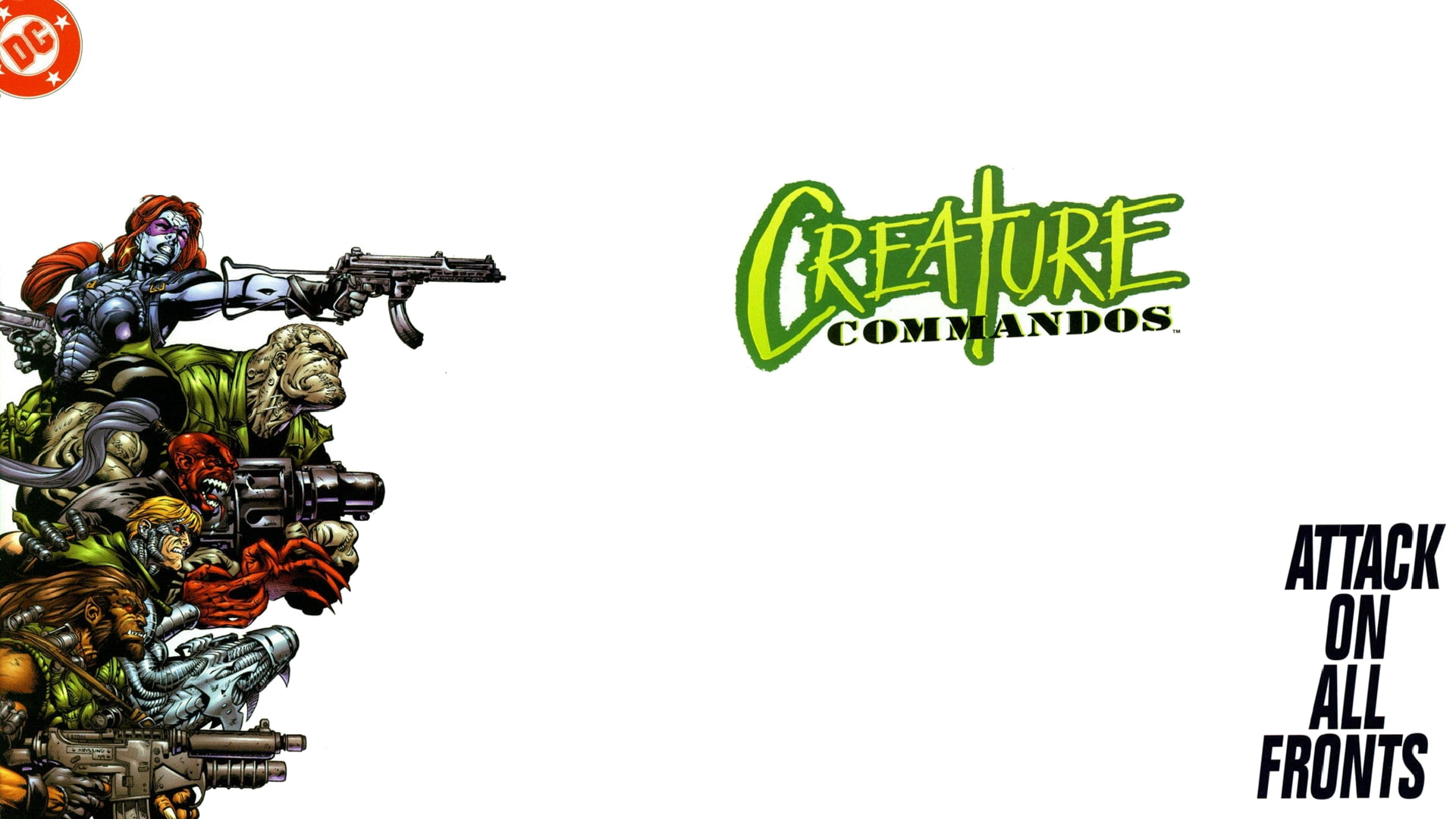 Comics, Creature Commandos