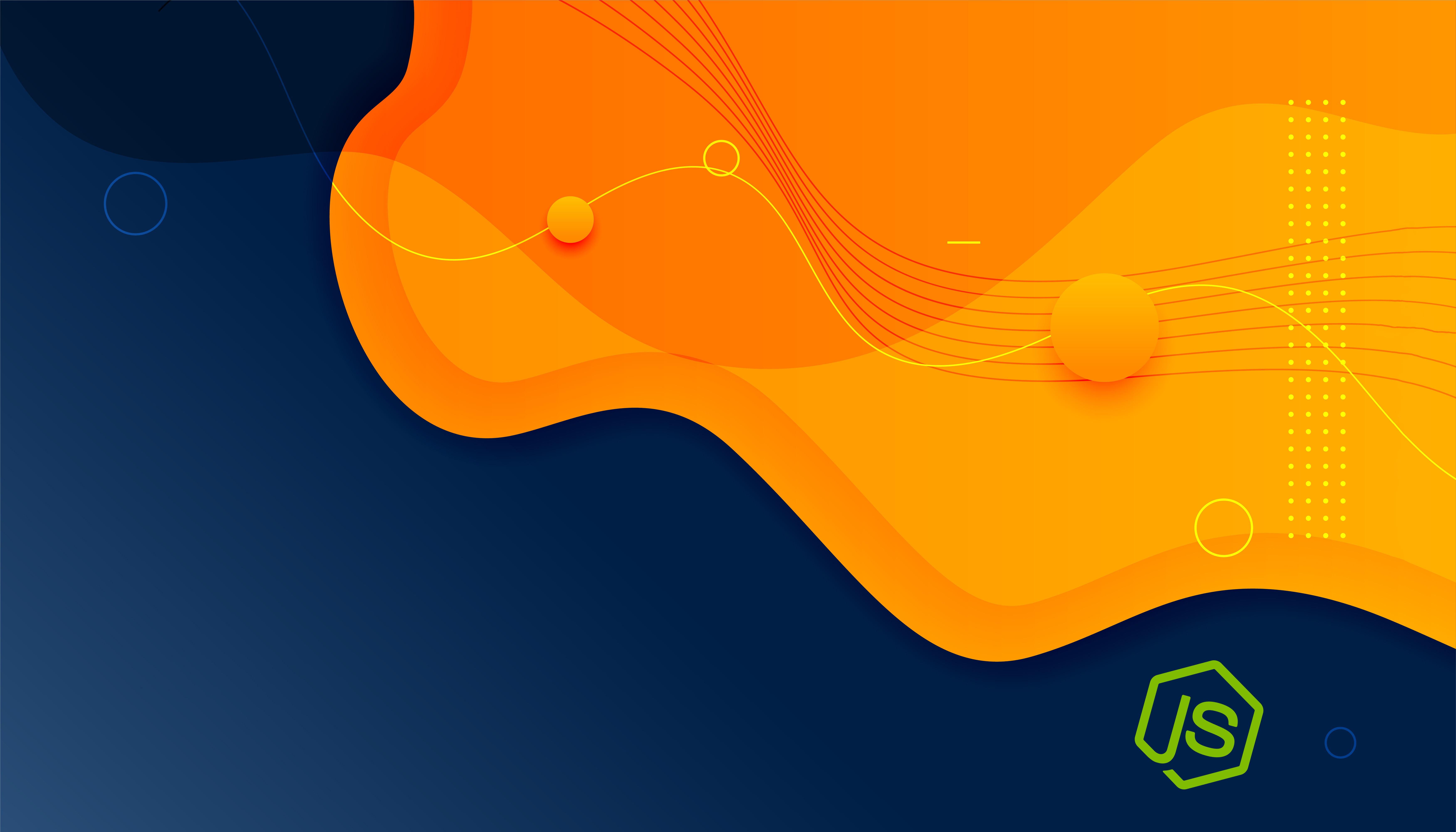 JavaScript, vector, technology, abstract
