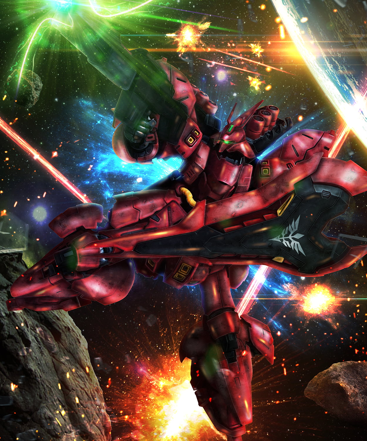 anime, mechs, Mobile Suit, Mobile Suit Gundam Char's Counterattack