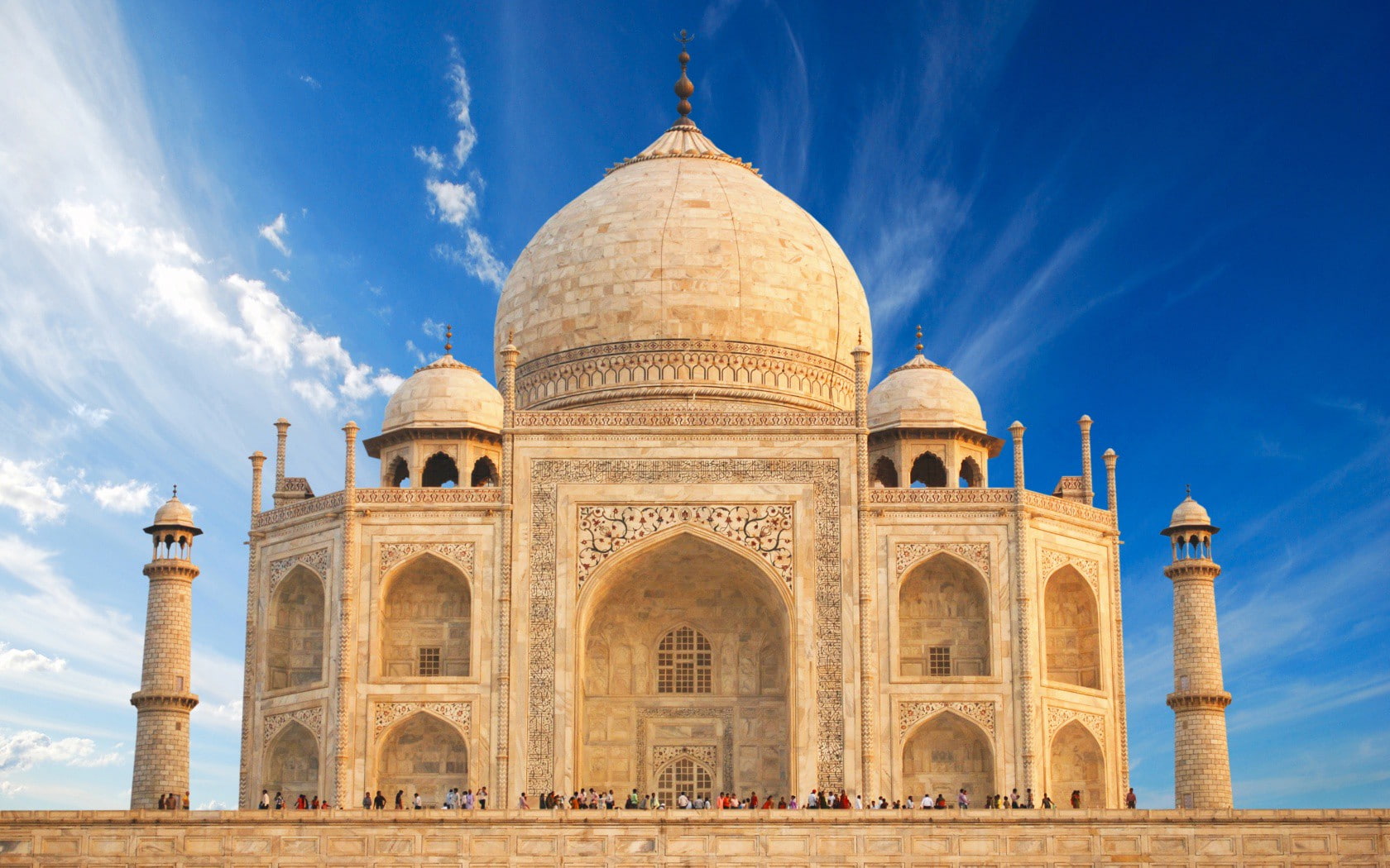 India, The Taj Mahal, temple, castle, monument, Agra, Uttar, Pradesh