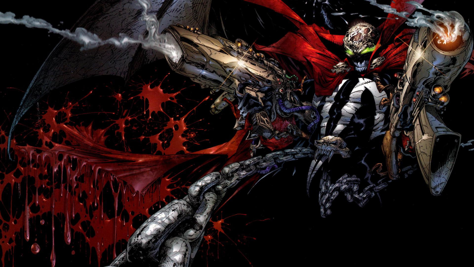 Spawn, spawn 2d graphics, comics, 1920x1080, image comics