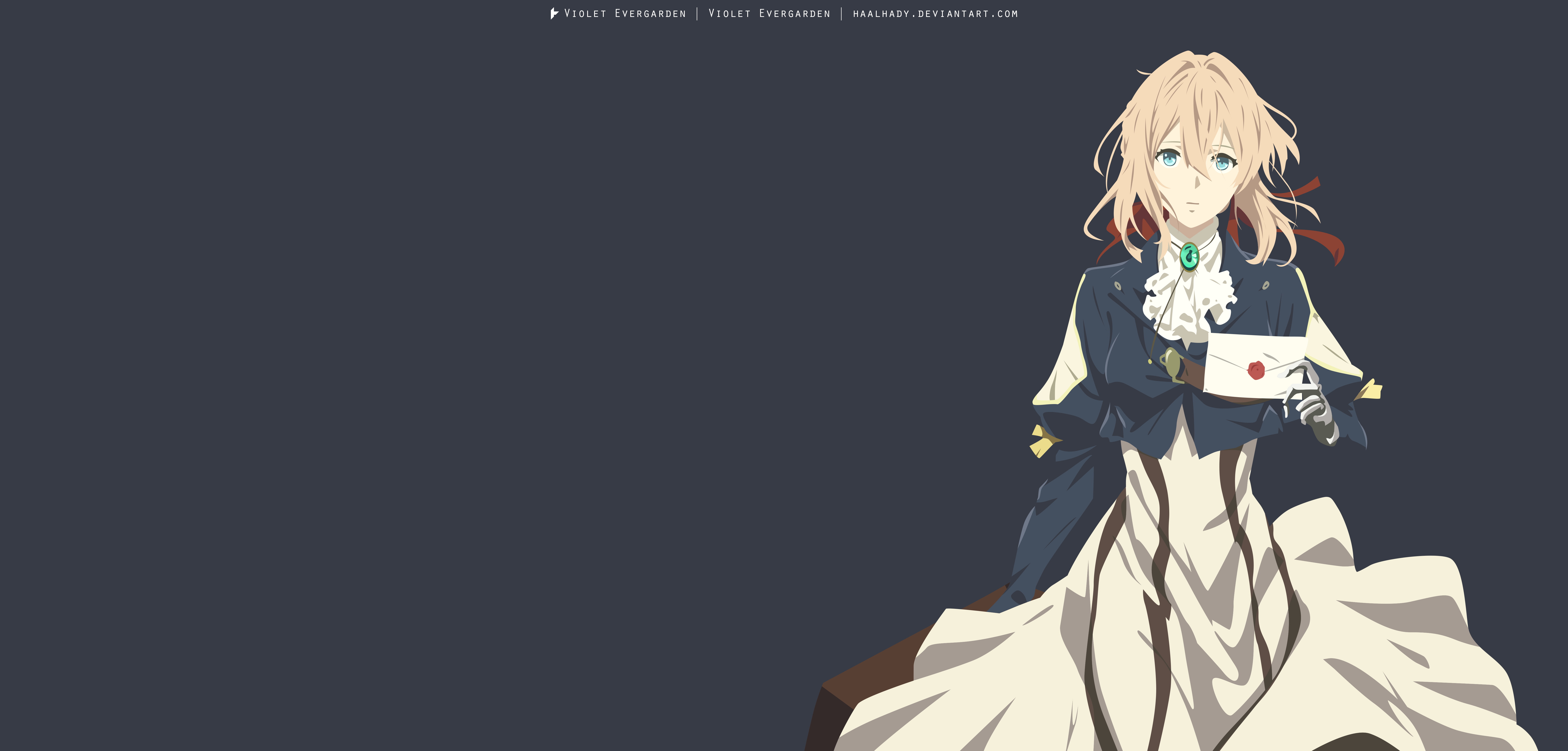 Free Download Hd Wallpaper Violet Evergarden Anime Girls Simple Wallpaper Flare 9817