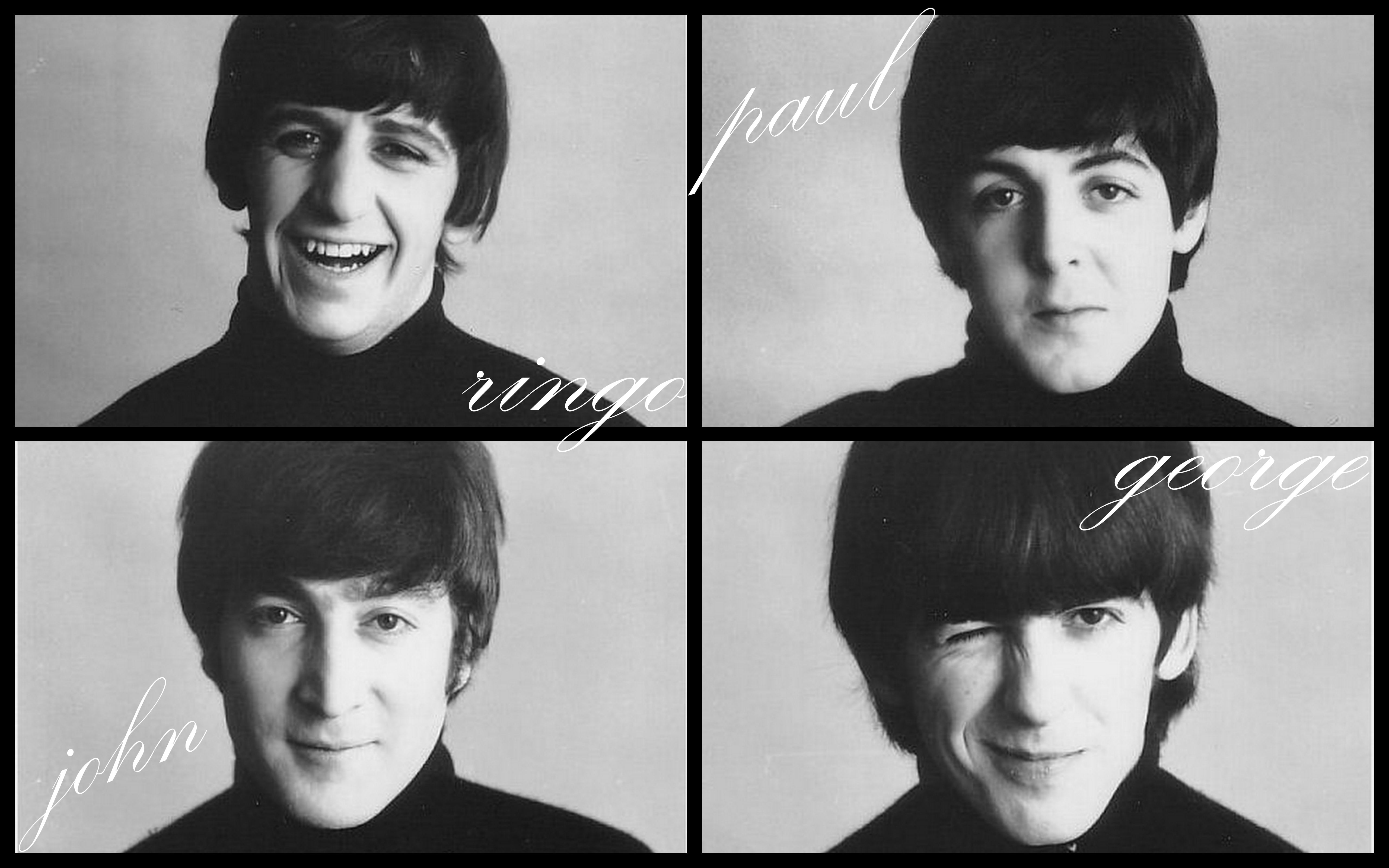 The Beatles, John Lennon, Paul McCartney, George Harrison, Ringo Starr