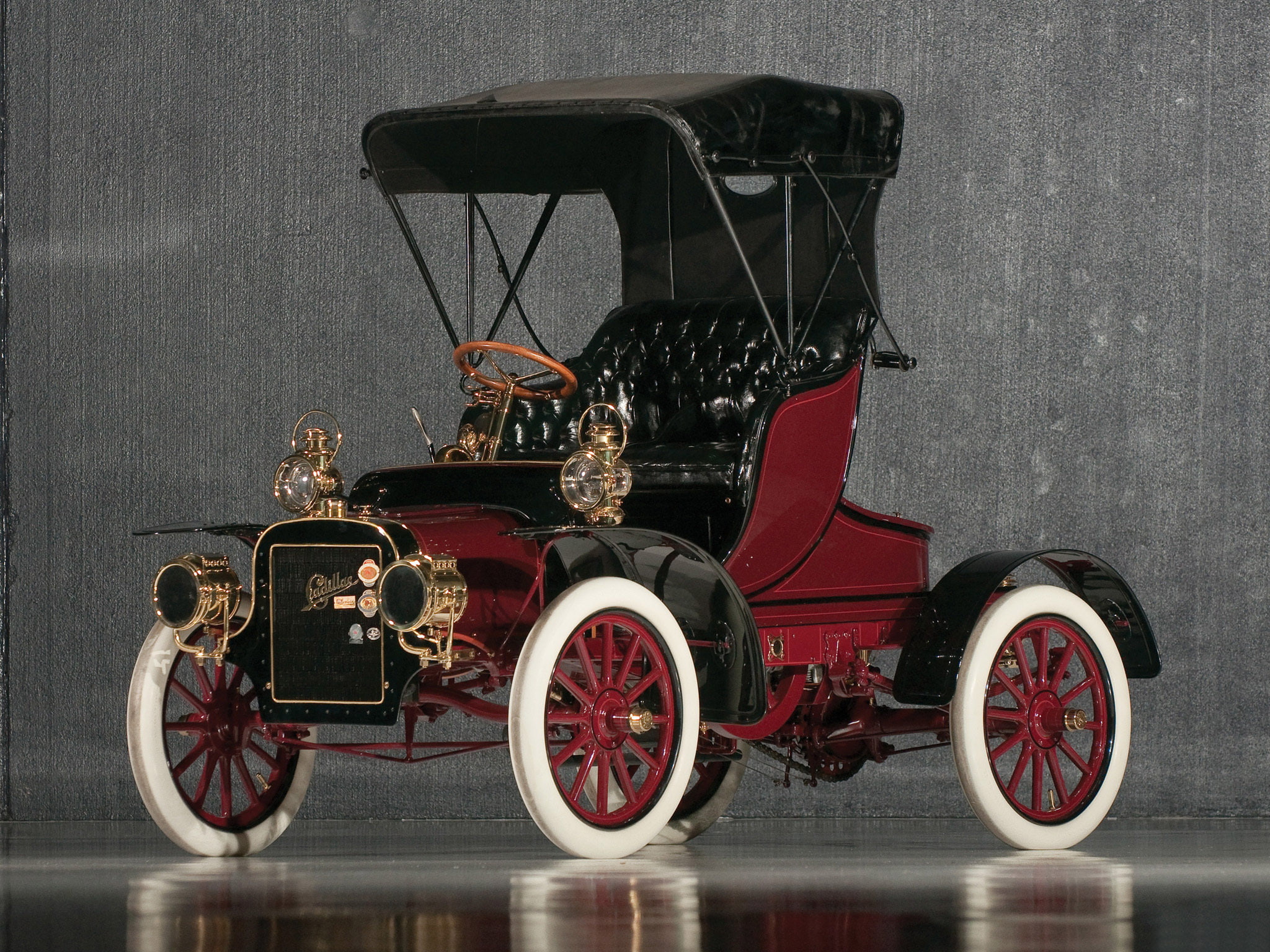 1906, cadillac, light, model k, retro, runabout