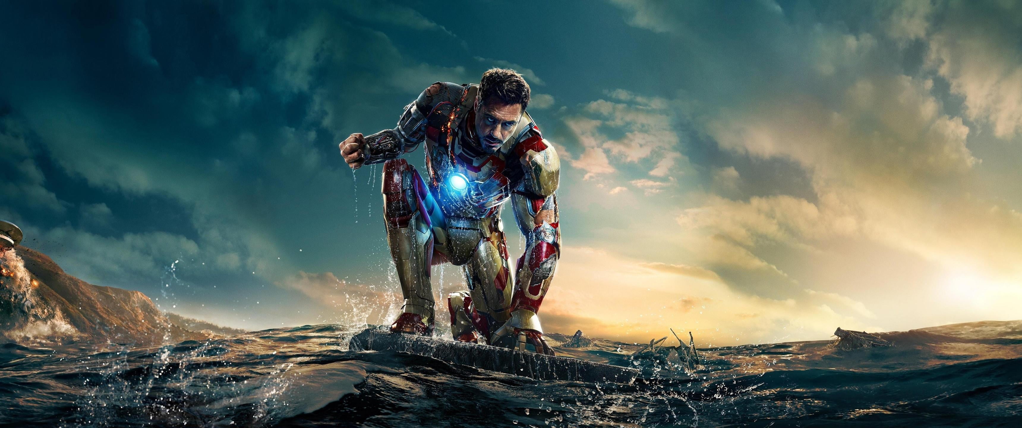 Iron-Man 3 graphic wallpaper, Iron Man, movies, Marvel Cinematic Universe