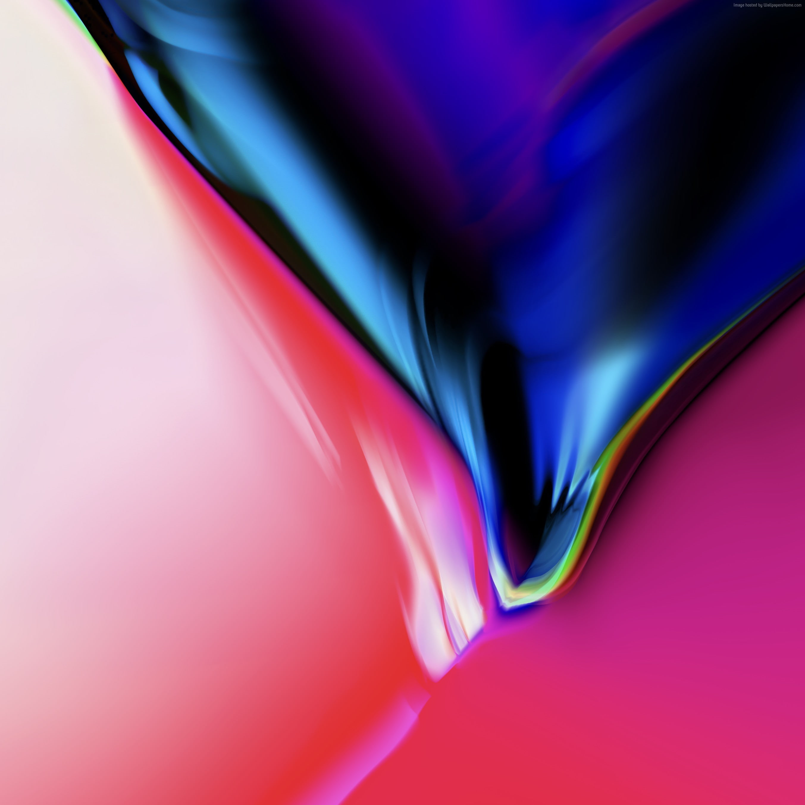 HD, colorful, iPhone 8, iOS 11, iPhone X
