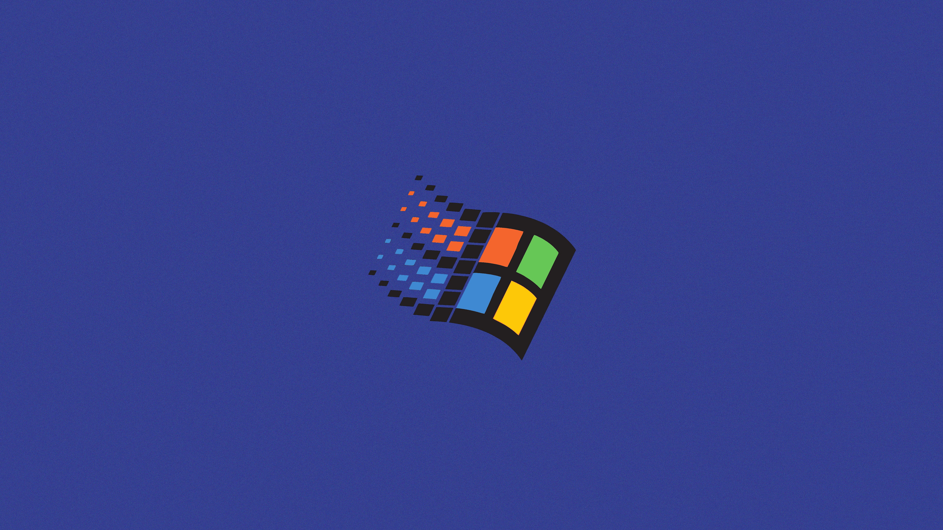 Free download | HD wallpaper: Windows 98, minimalism, logo, operating ...