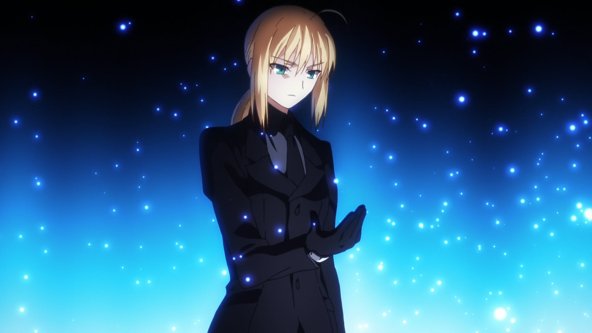 Faith Stay Night Saber wallpaper screenshot, anime girls, Fate/Zero