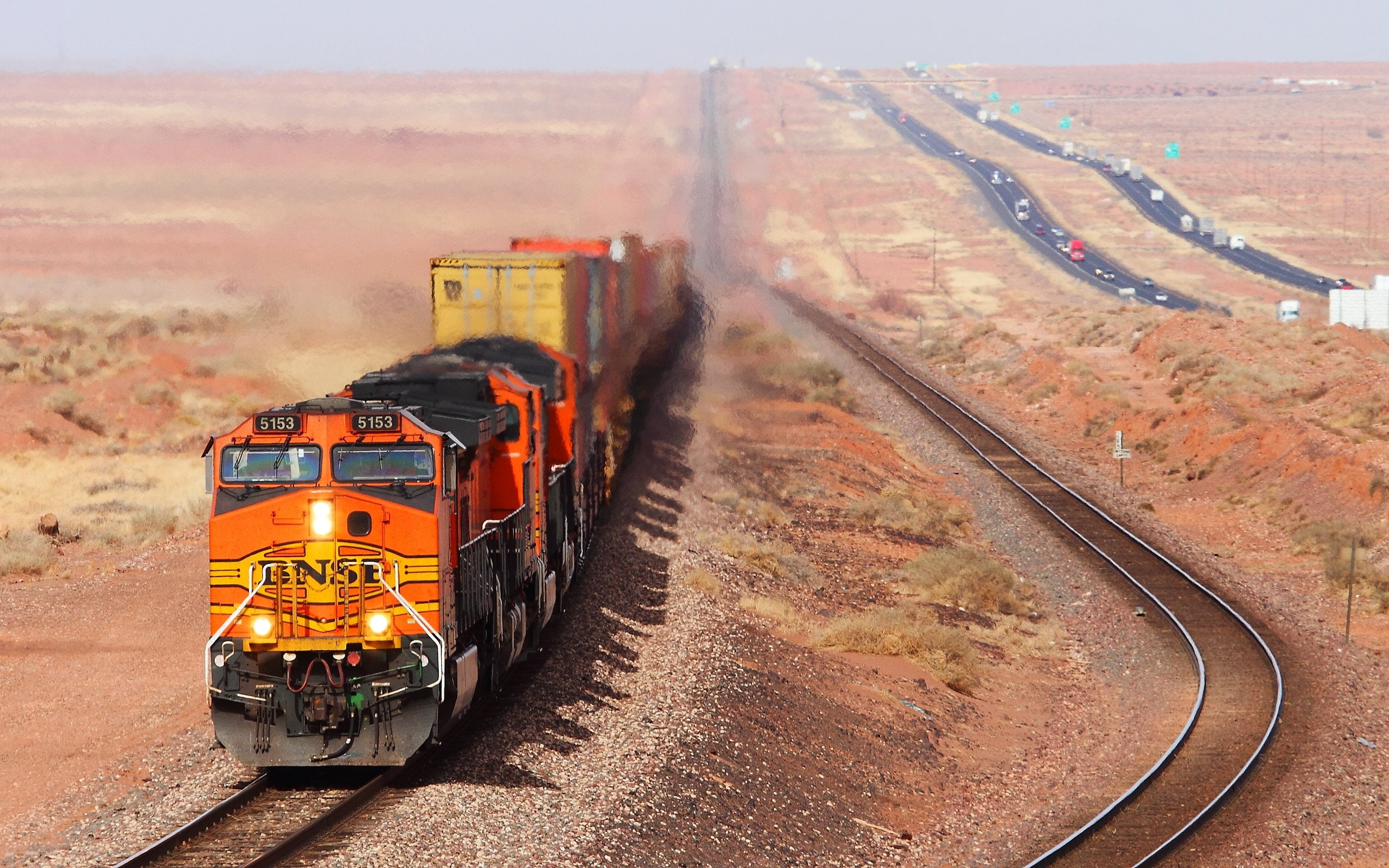 bnsf, trains