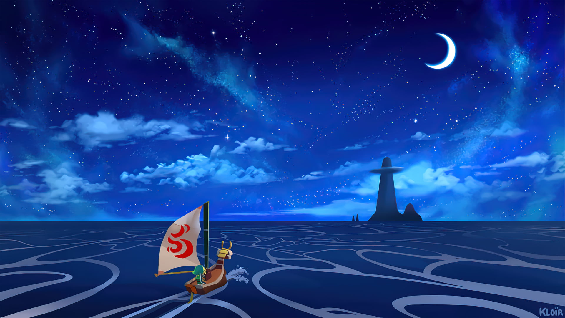 The Legend of Zelda, The Legend of Zelda: The Wind Waker, ocean view