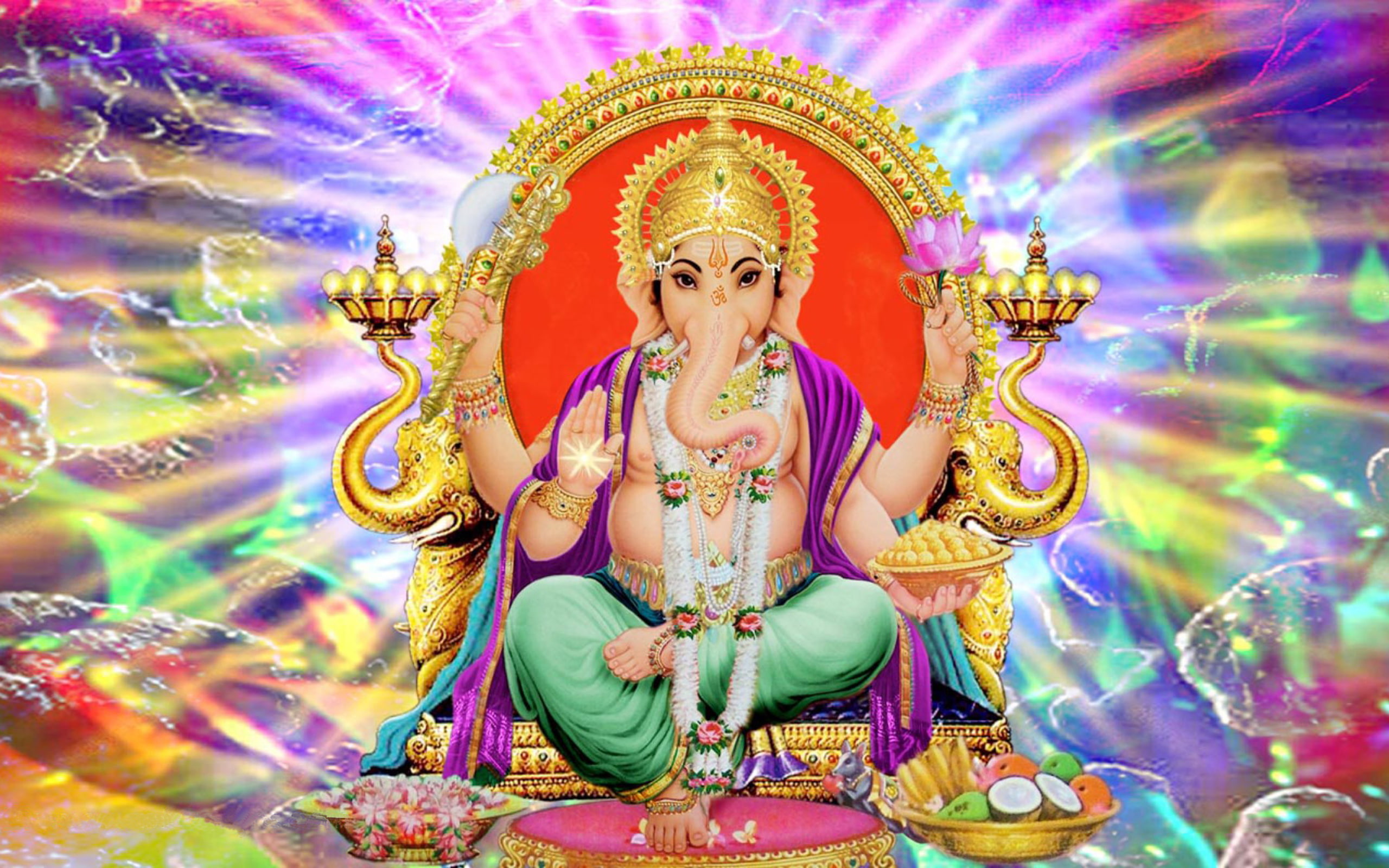 Mantram Ganesh Hindu Gods Images Wallpapers Hd 2560×1600