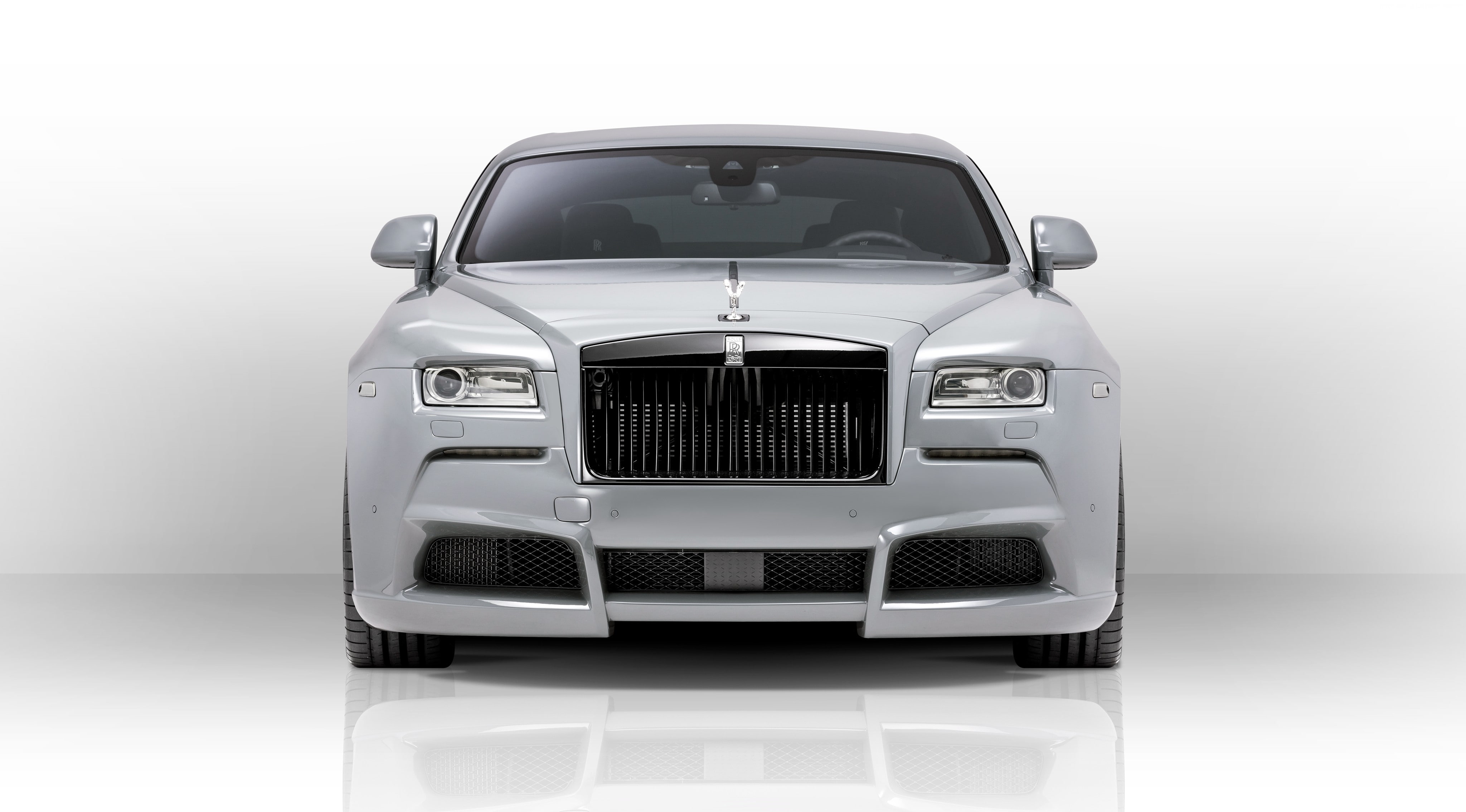 Spofec Rolls Royce Wraith, Overdose, luxury cars, silver