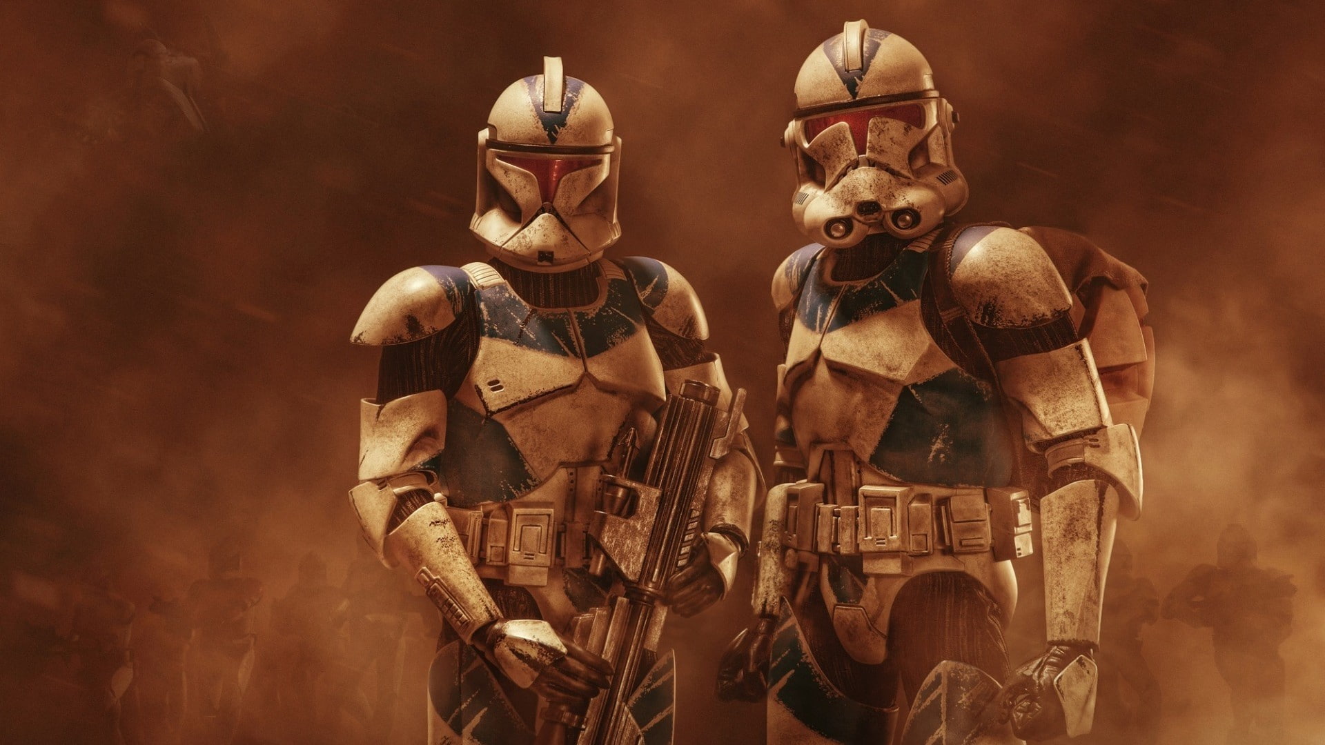 501th, clone trooper, Galactic Republic, fan art, Star Wars