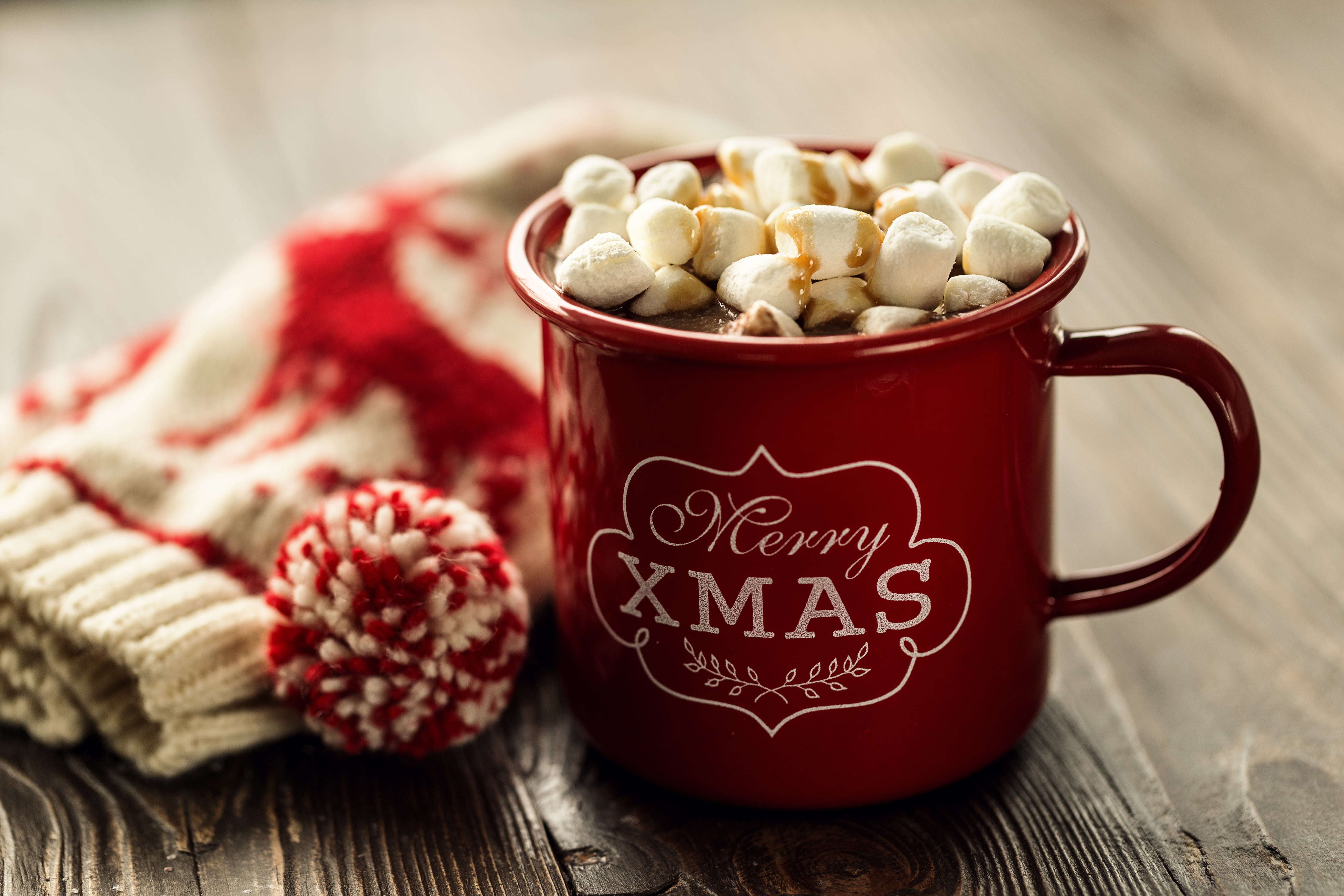 decoration, New Year, Christmas, mug, cup, xmas, Merry, hot chocolate