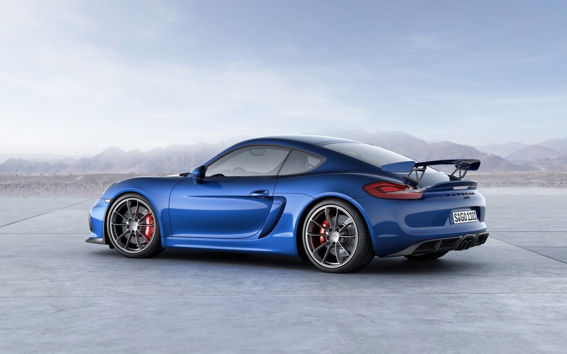 blue and black convertible coupe, Porsche, Porsche Cayman GT4