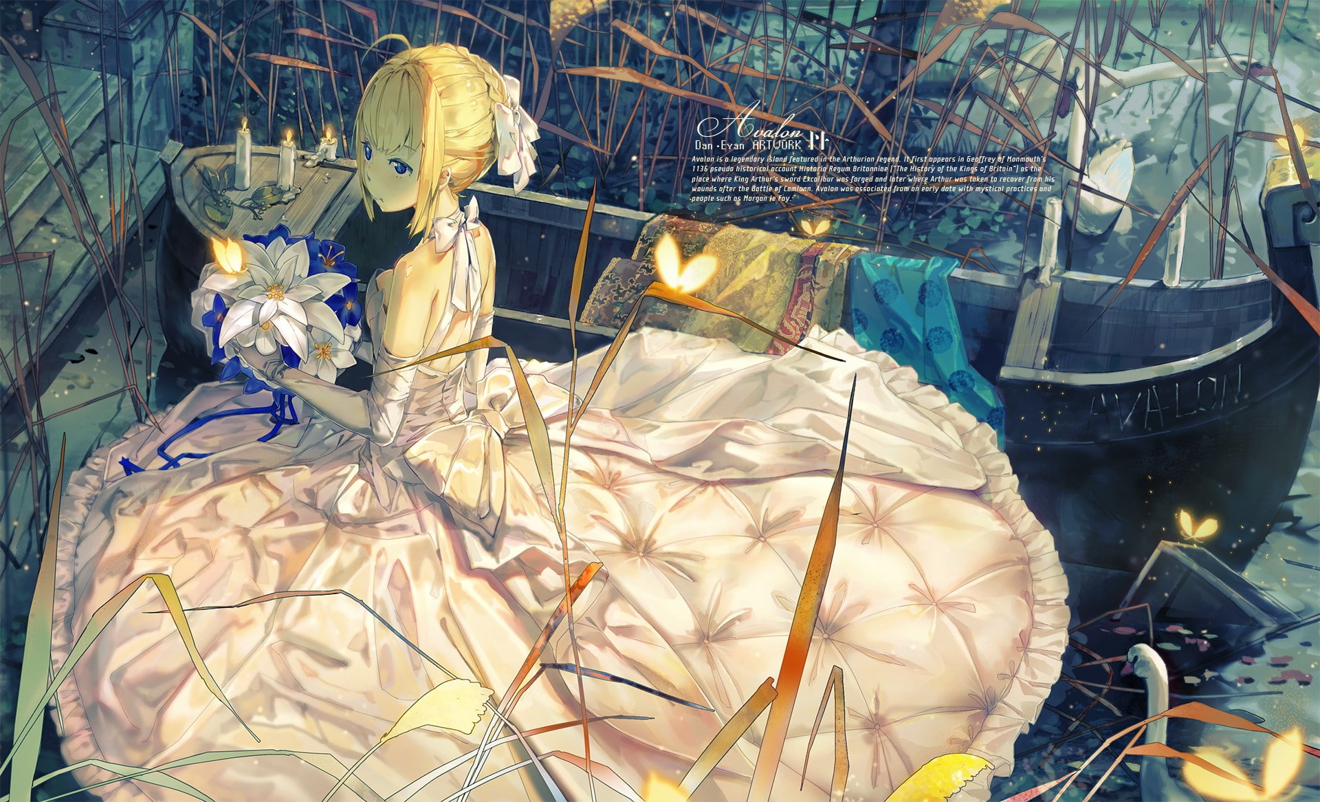 fatezero, human representation, sculpture, female likeness