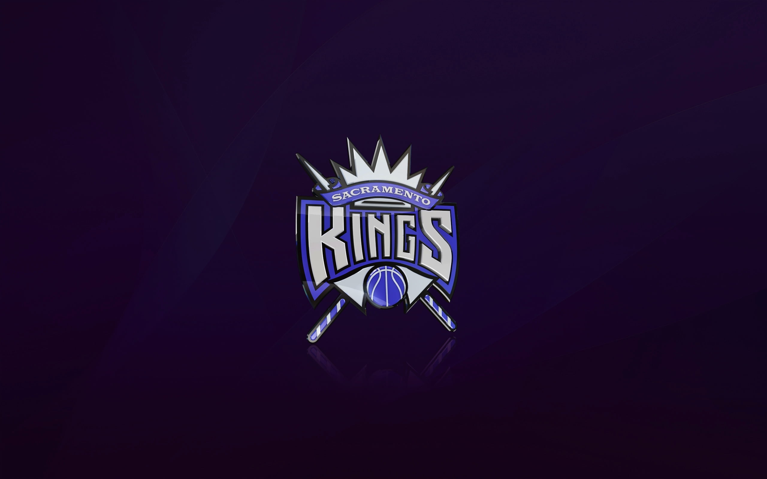 NBA Sacramento Kings team logo wallpaper, Basketball, Background