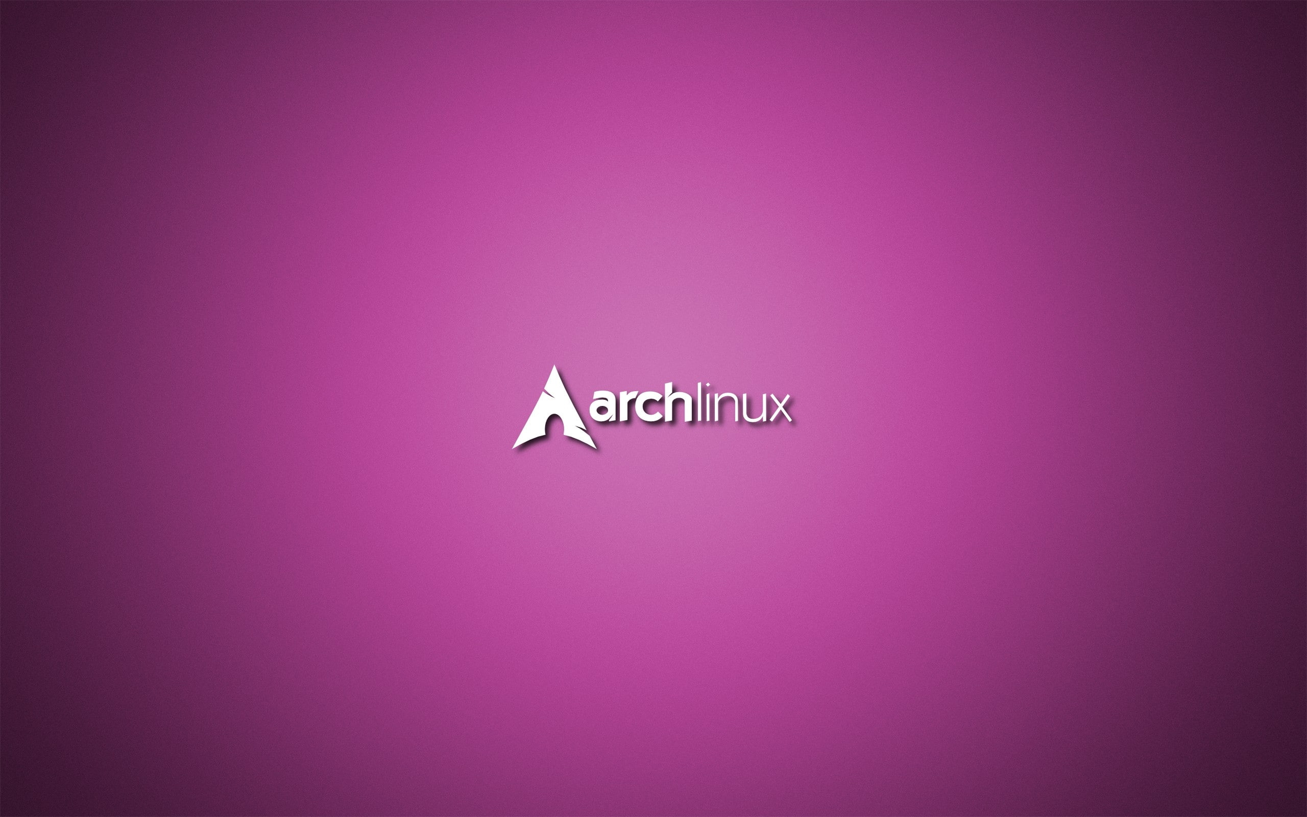 pink wall linux colored gnu arch linux Technology Linux HD Art