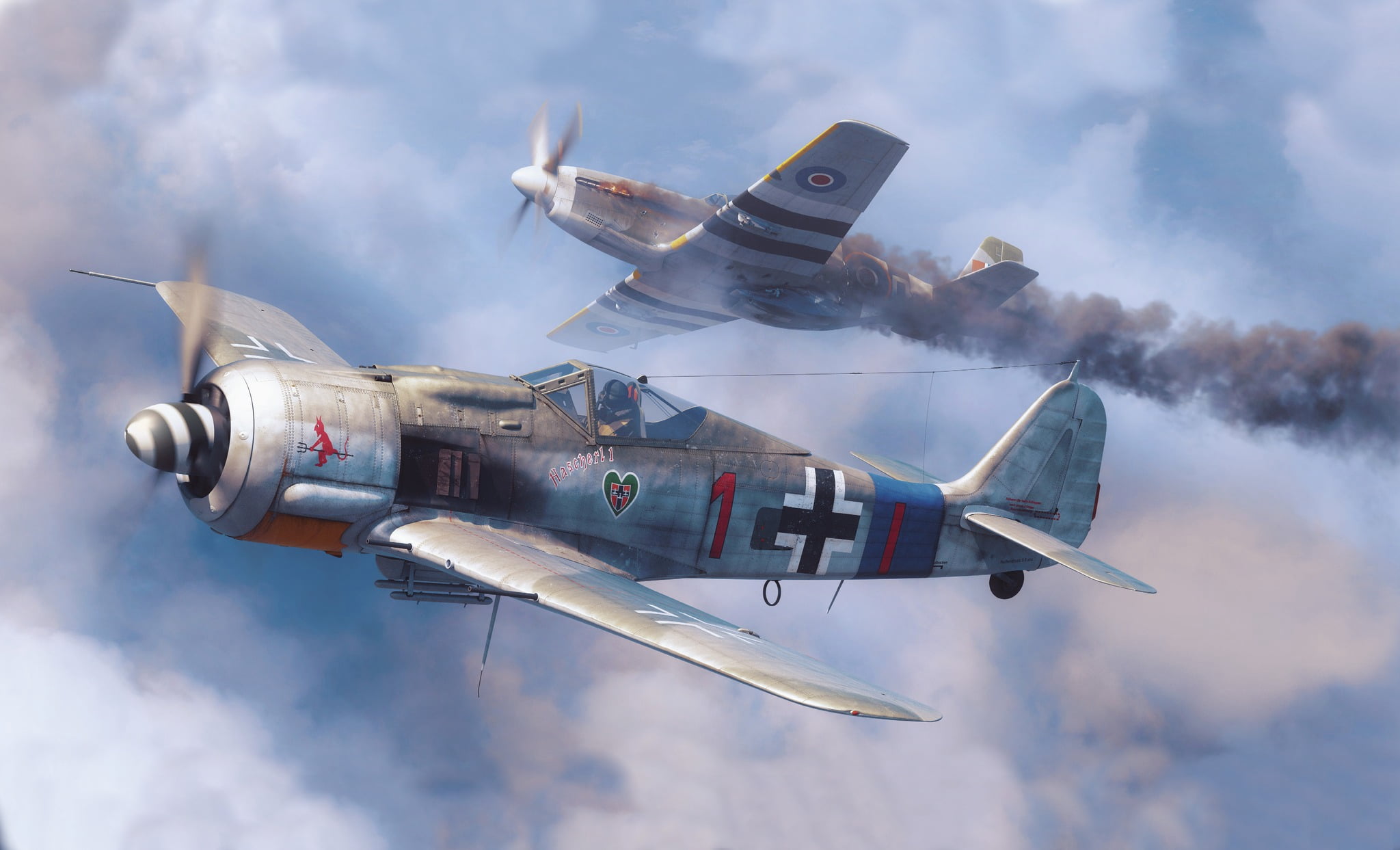 Free Download | HD Wallpaper: World War II, Fw 190, Focke-Wulf, Focke ...