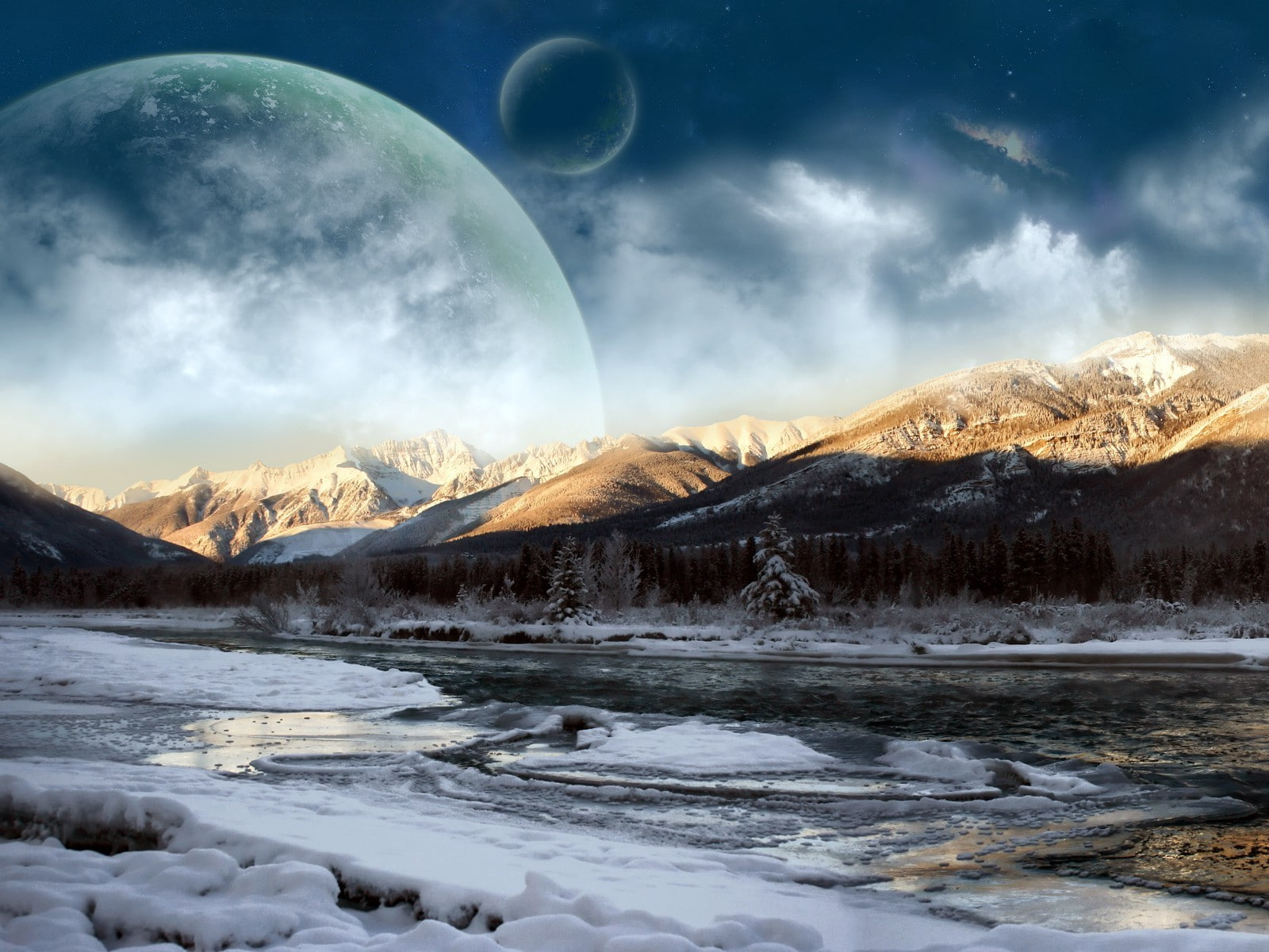 space, mountain, sky, scenics - nature, cloud - sky, environment