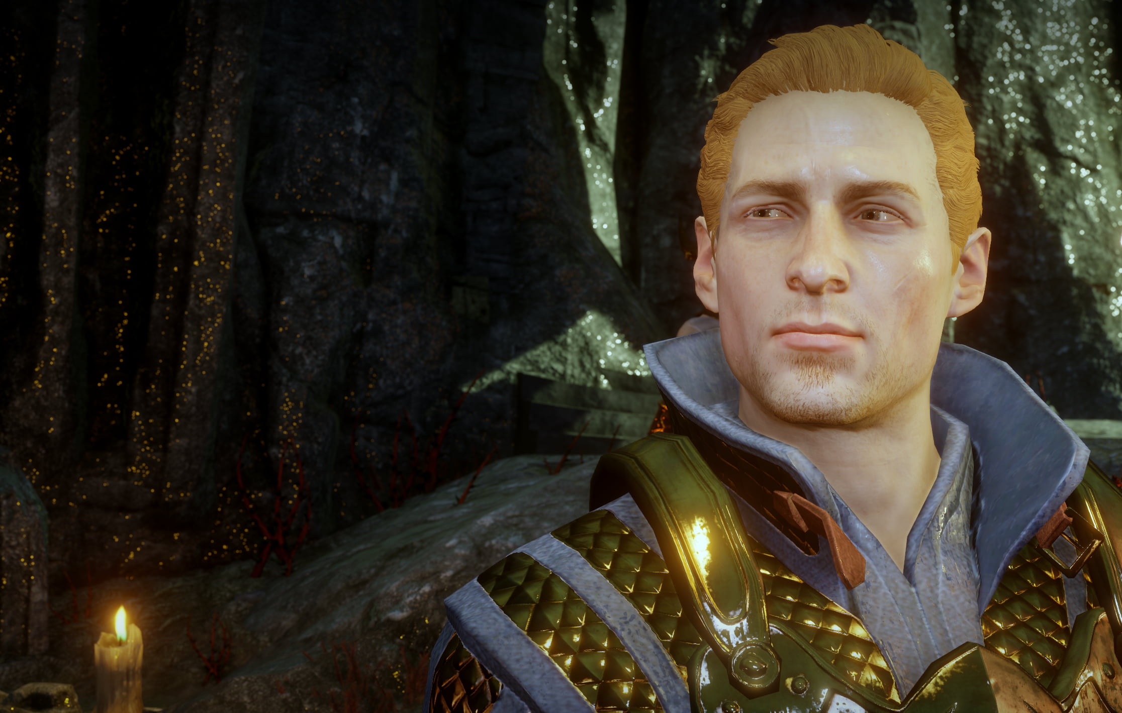 Dragon Age Inquisition, The Fade, green, orange, Alistair, PC gaming