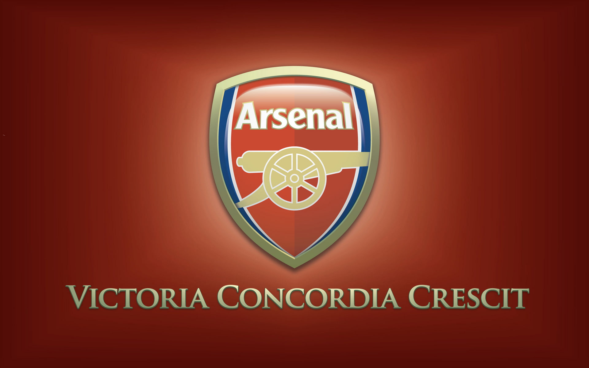 the inscription, logo, emblem, Arsenal, slogan, Football Club