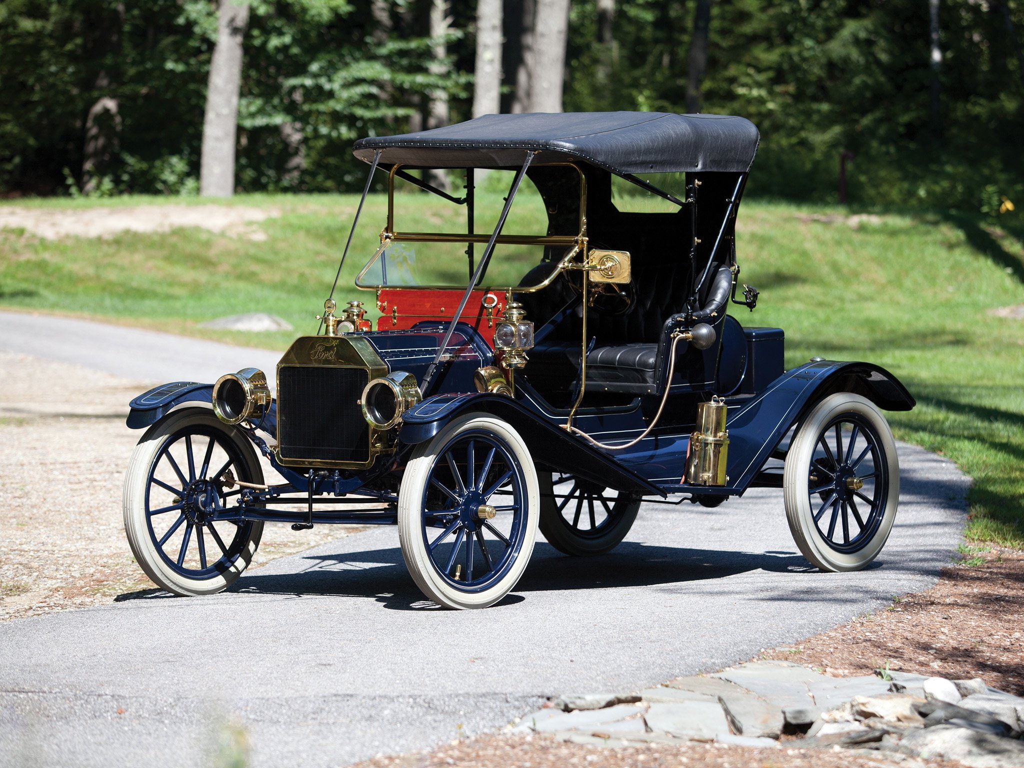 1911, ford, model t, open, retro, runabout