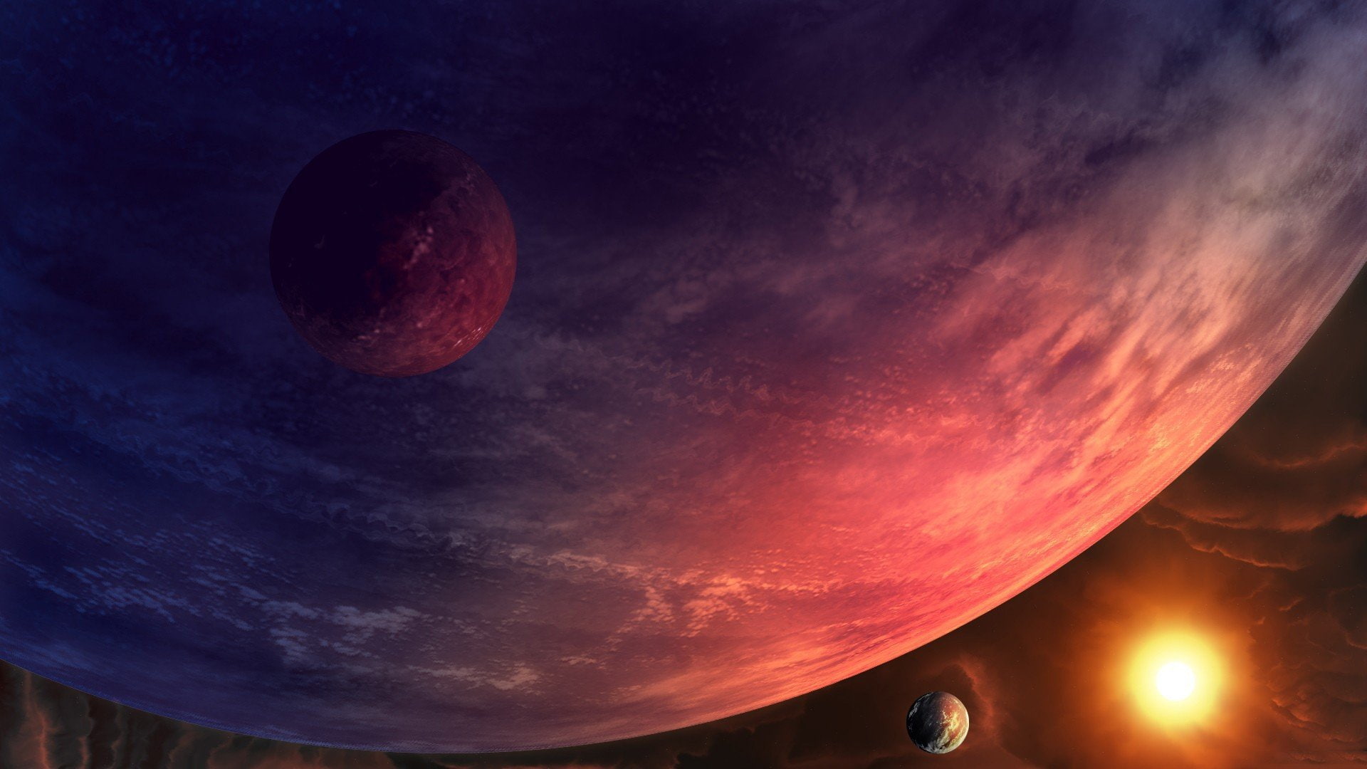 outer, space