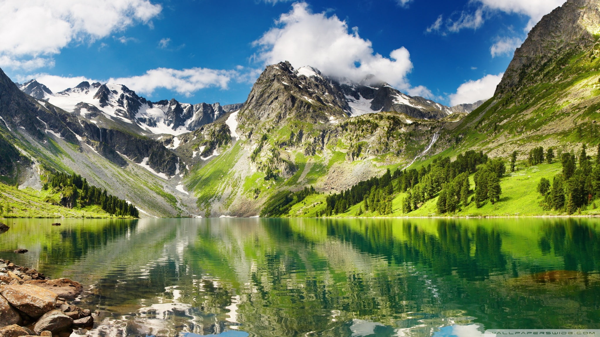Mountains Reflection
