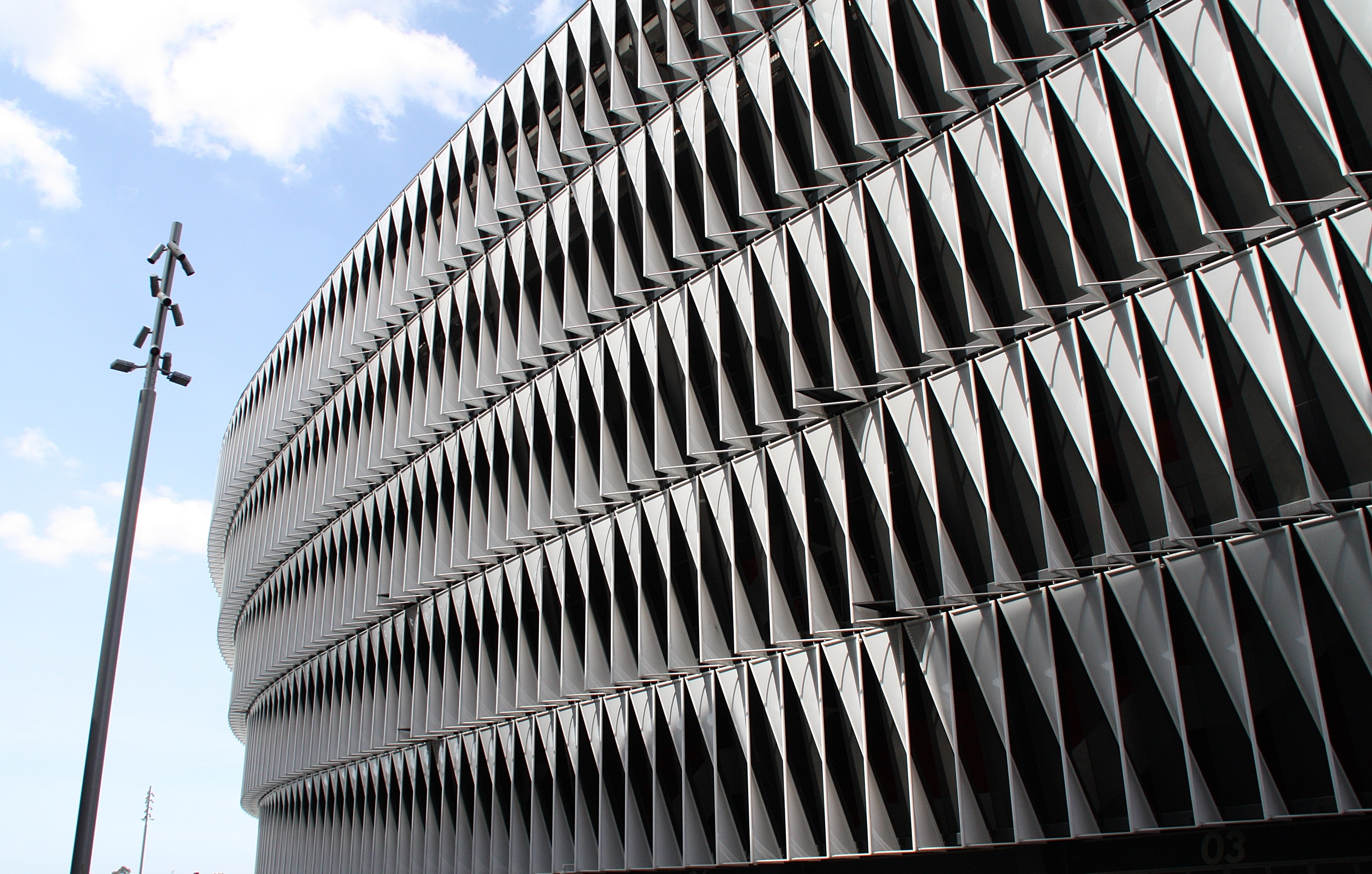 bilbao, san mames stadium, architecture, buildings, City, low angle view