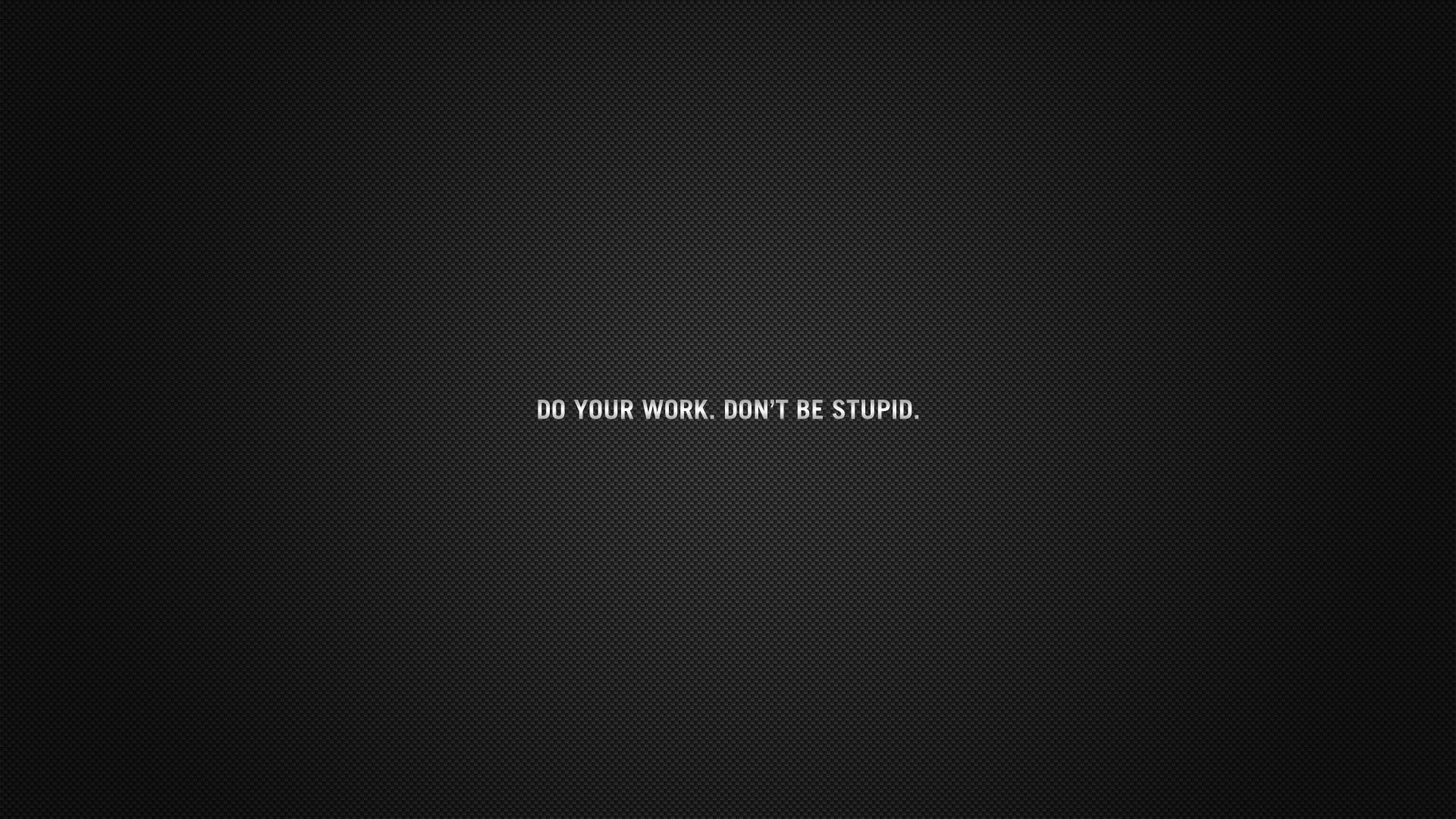 work black minimalistic text quotes deviantart 1920x1080  Art Minimalistic HD Art