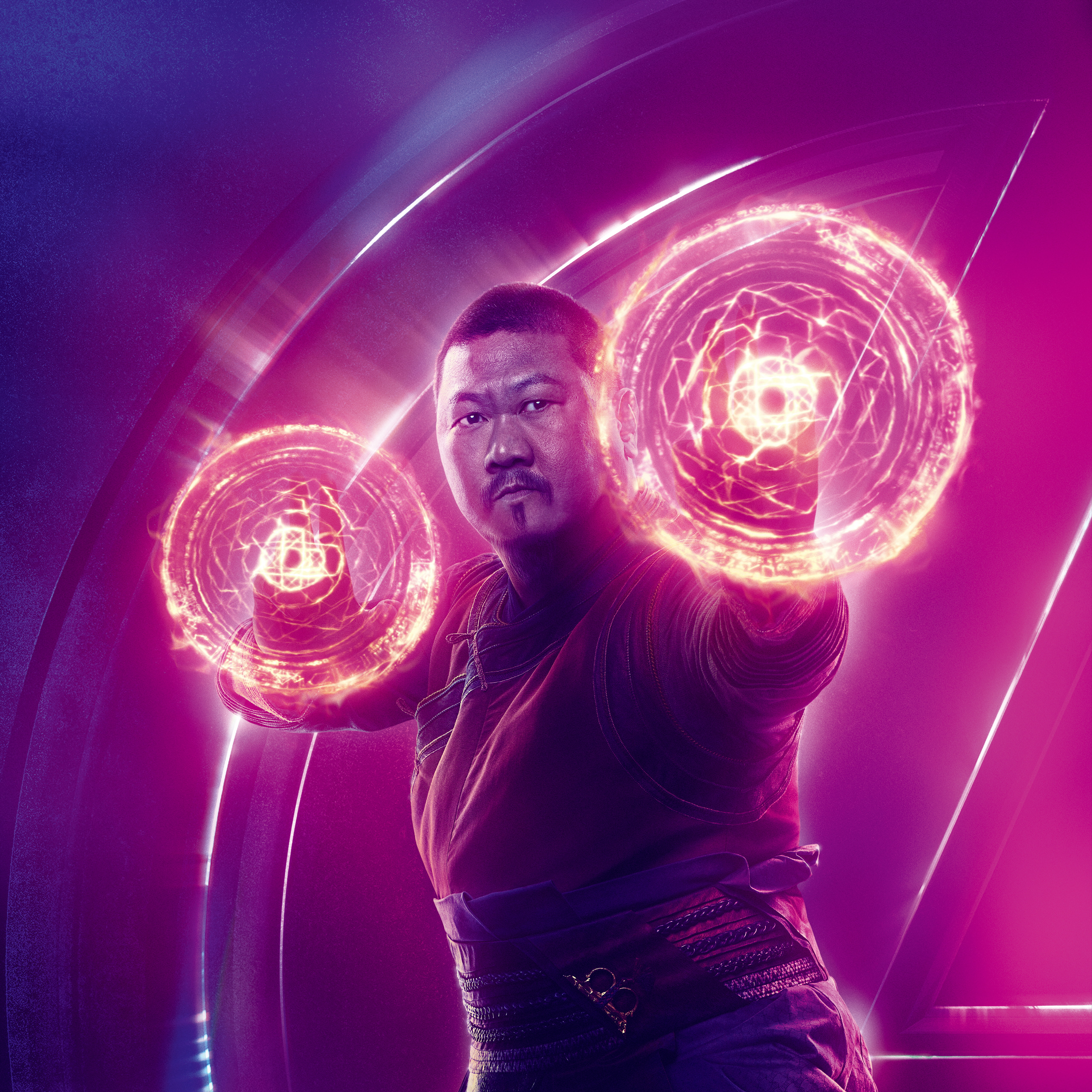 Wong from Dr. Strange movie, Avengers: Infinity War, Benedict Wong