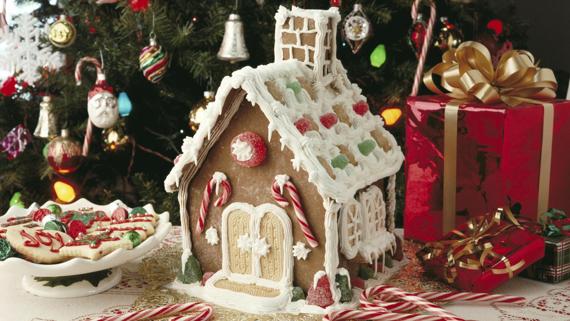 gingerbread house, camping, food, sweet, cookies, christmas, decoration