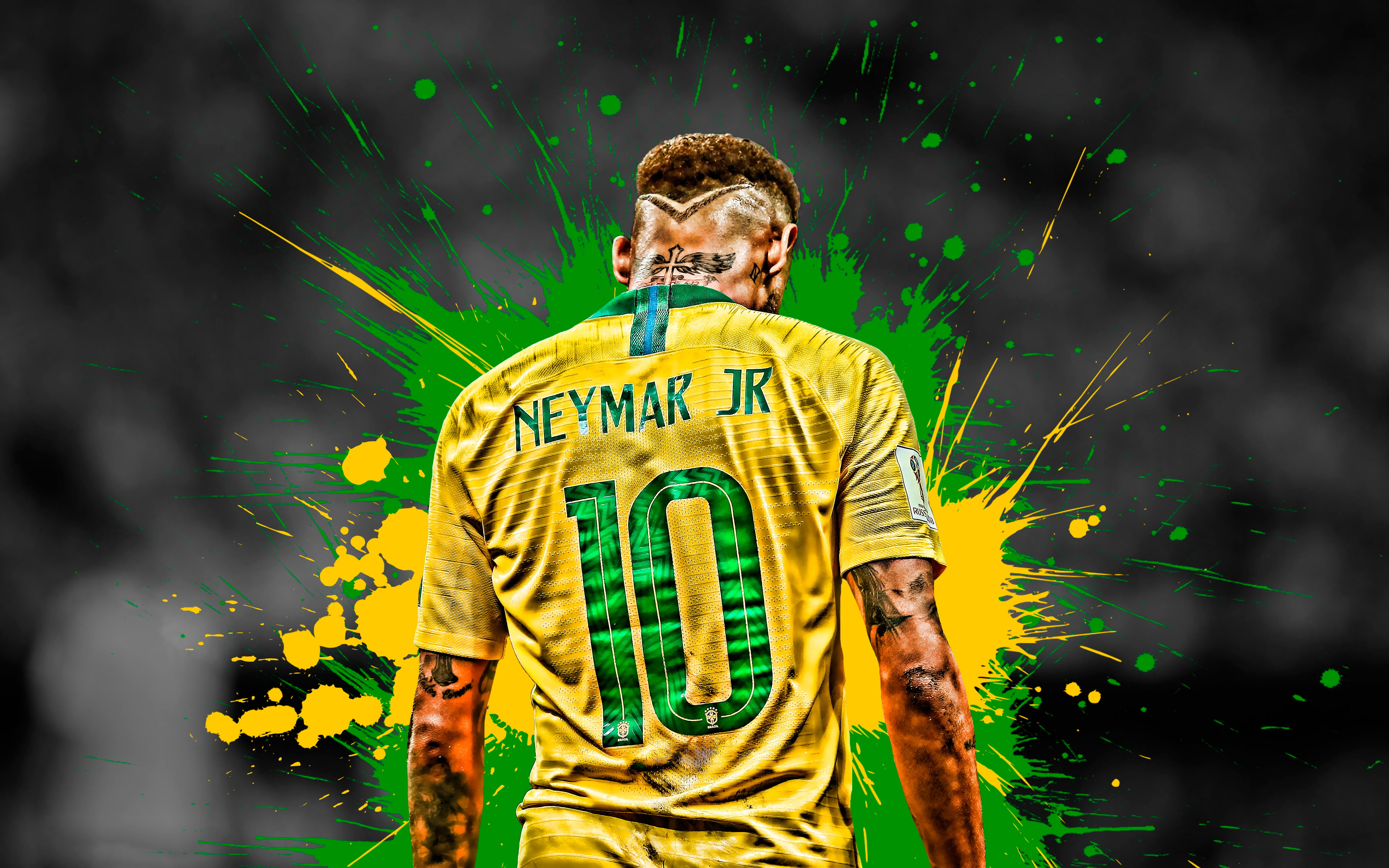 Soccer, Neymar, Brazilian, Footballer
