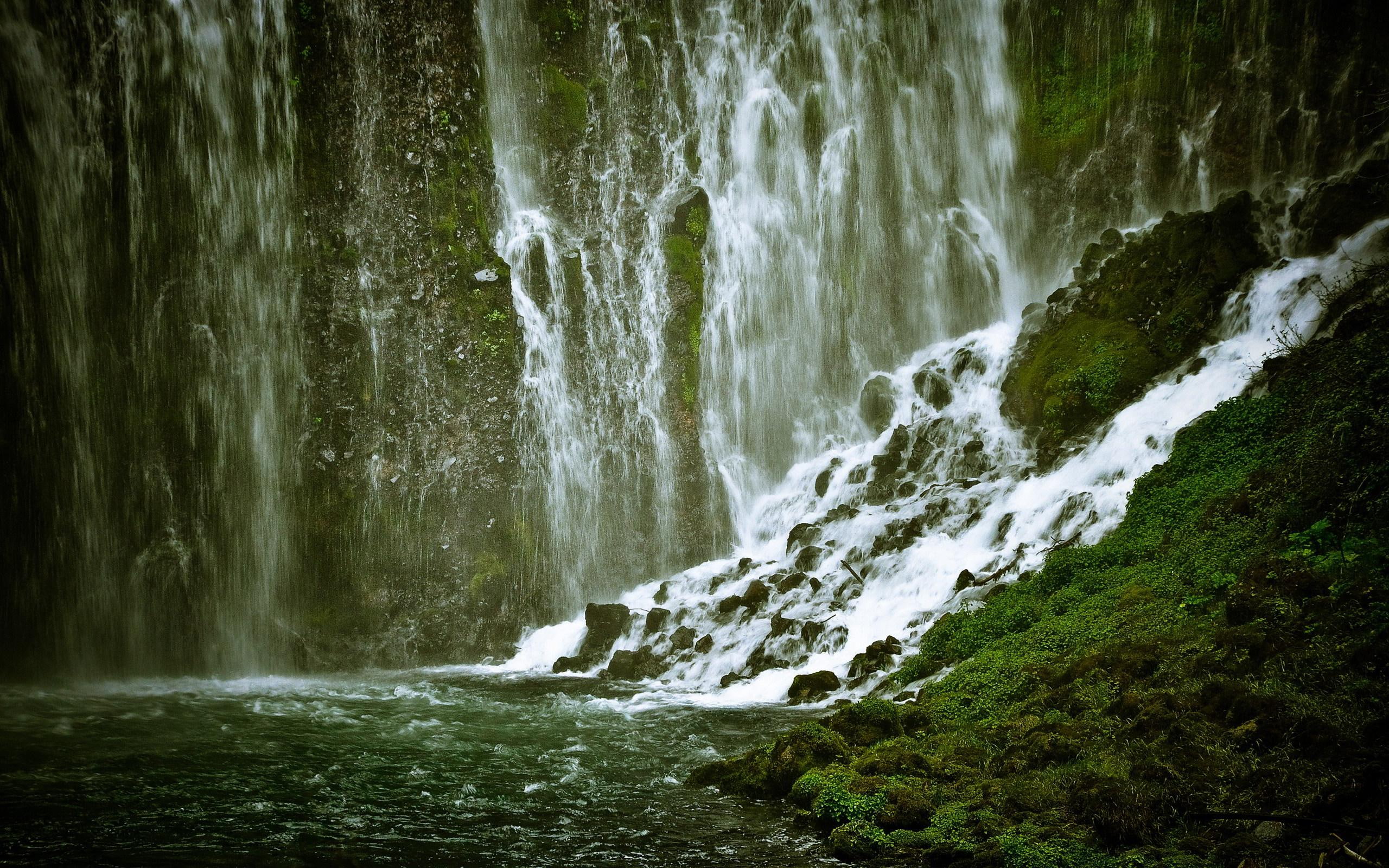 Waterfall Background, nature