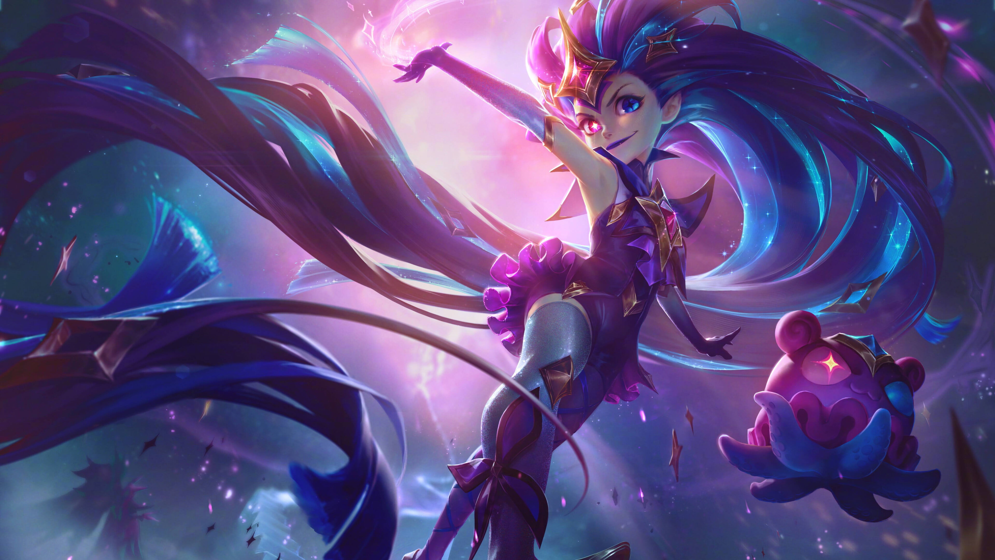 Free download | HD wallpaper: Zoe (League of Legends), Riot Games, Star ...