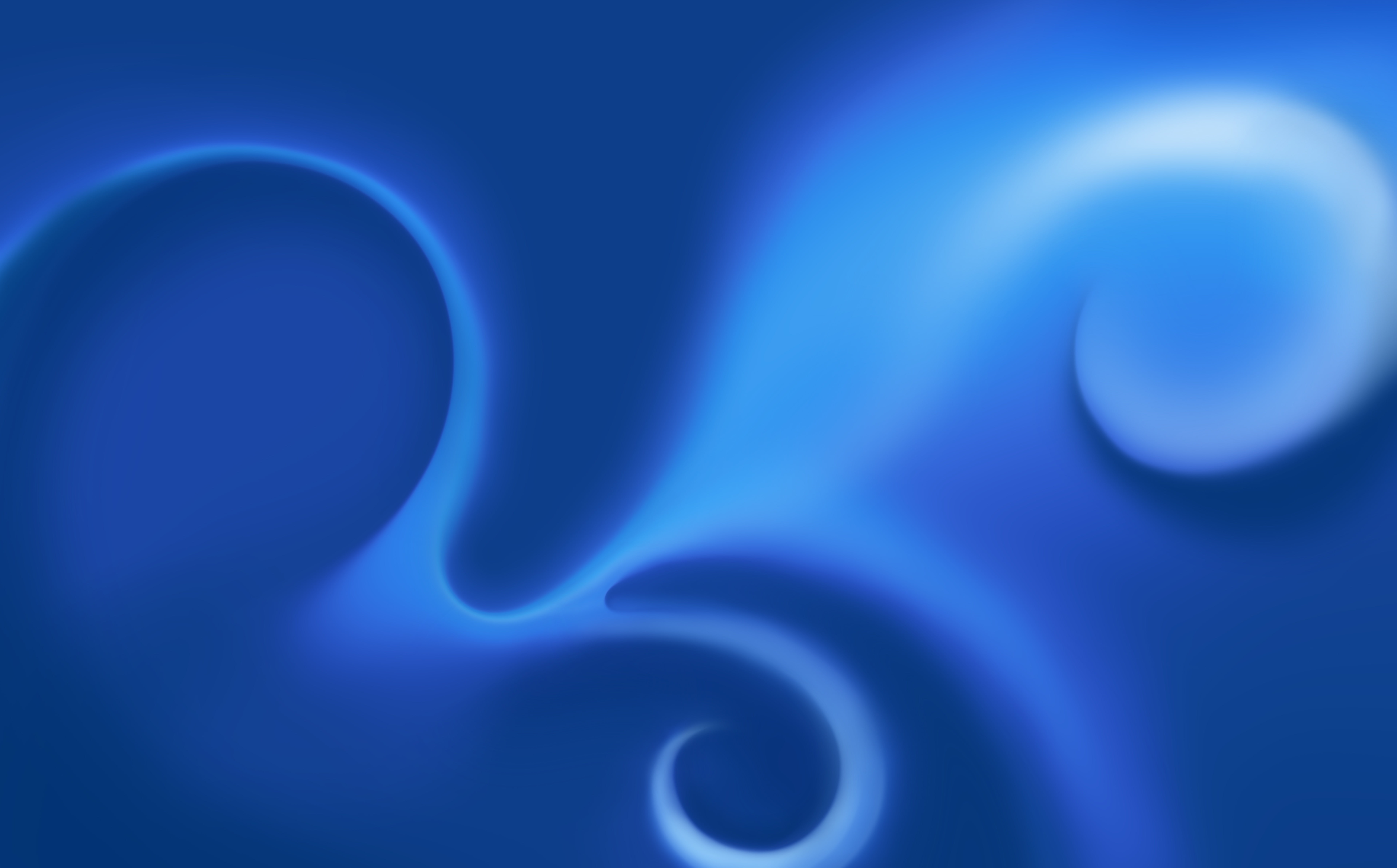 Simple Swirls Design Blue Background, Artistic, Abstract, no people