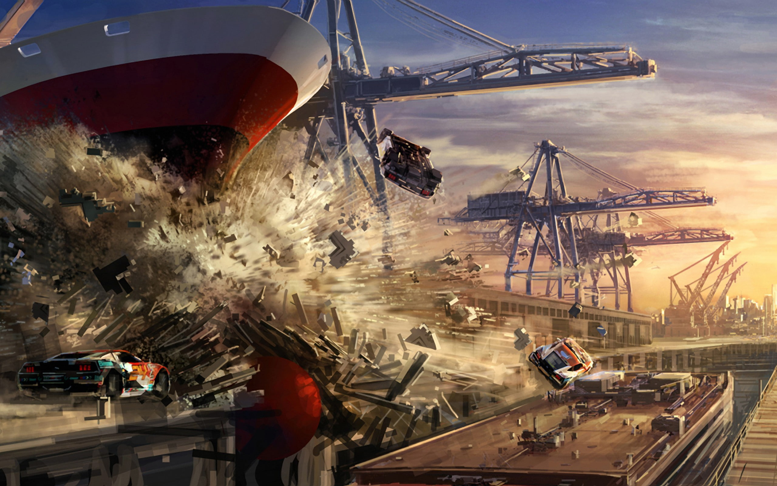 Split Second, video games, transportation, mode of transportation