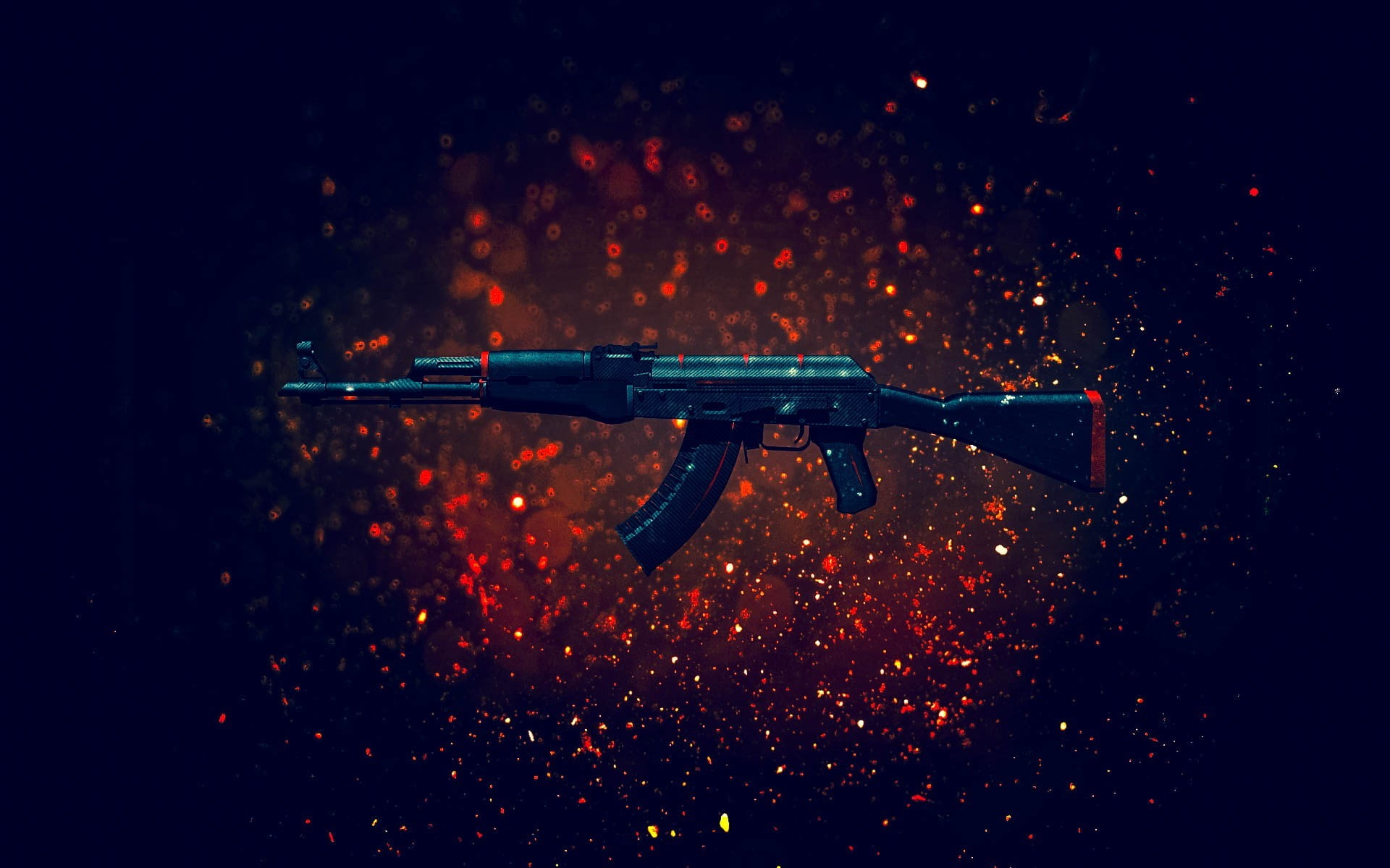 Free download | HD wallpaper: weapons, background, machine, Kalash, CS ...