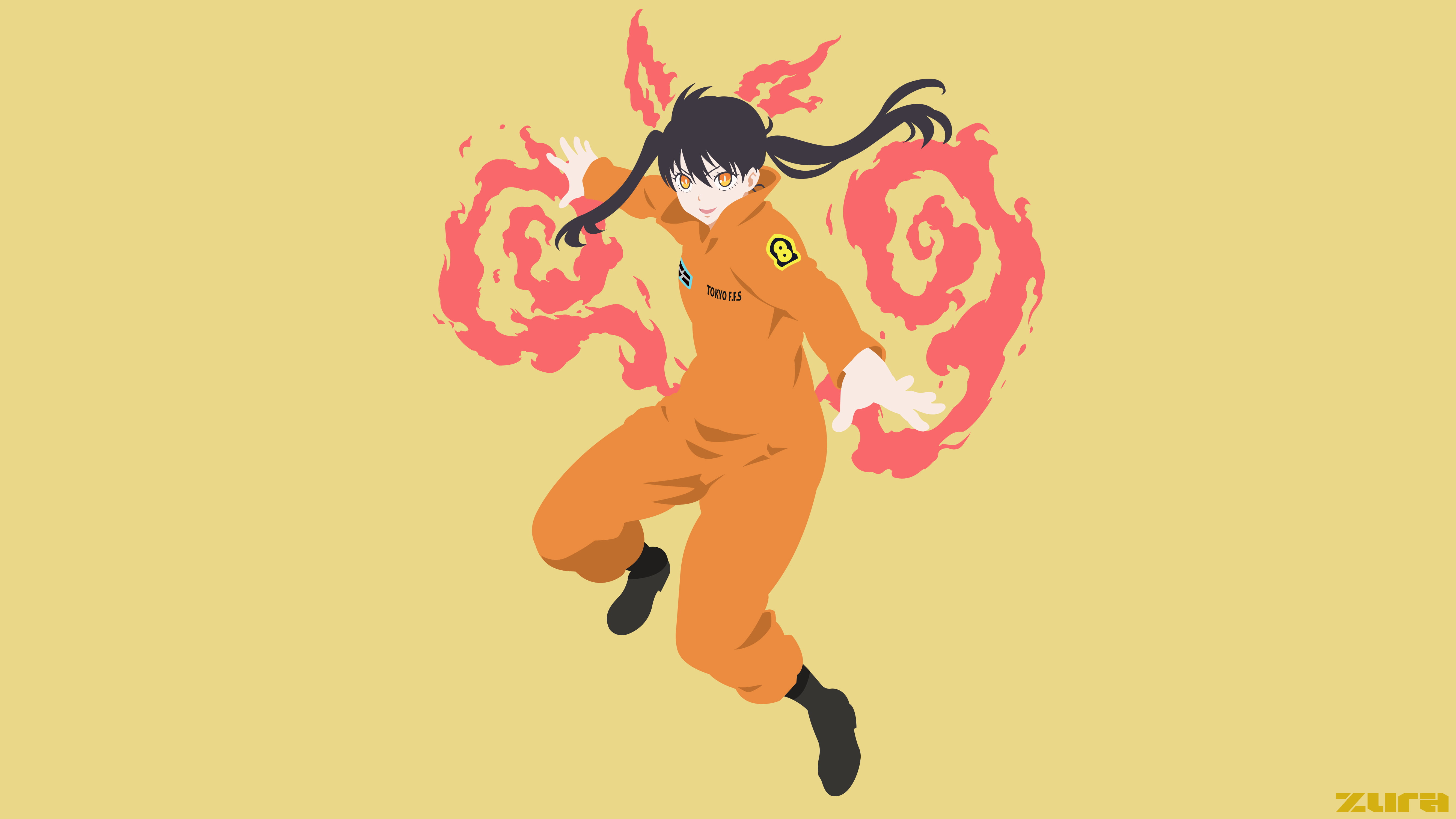 Anime, Fire Force, Tamaki Kotatsu