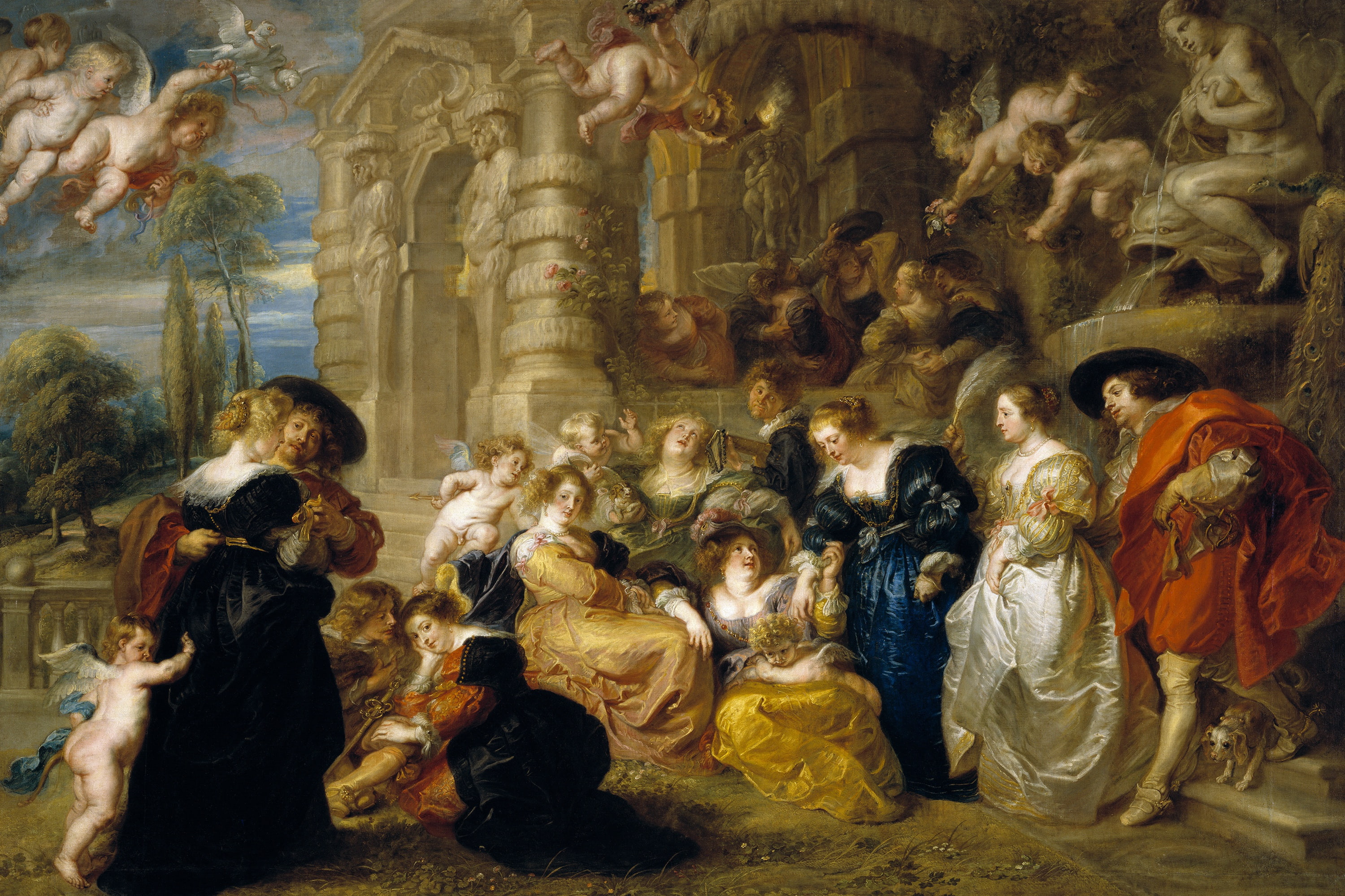 people, picture, genre, Peter Paul Rubens, Pieter Paul Rubens