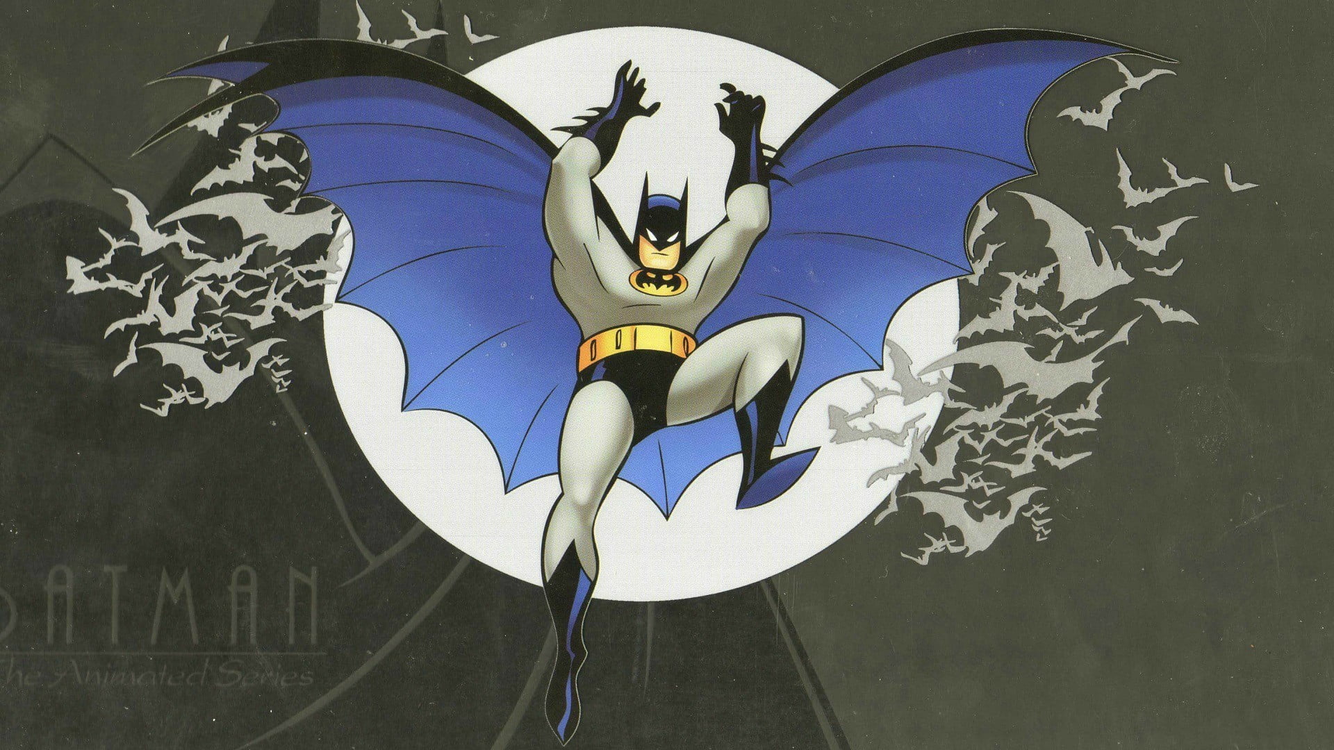 Batman The Animated Series illustration, art and craft, creativity